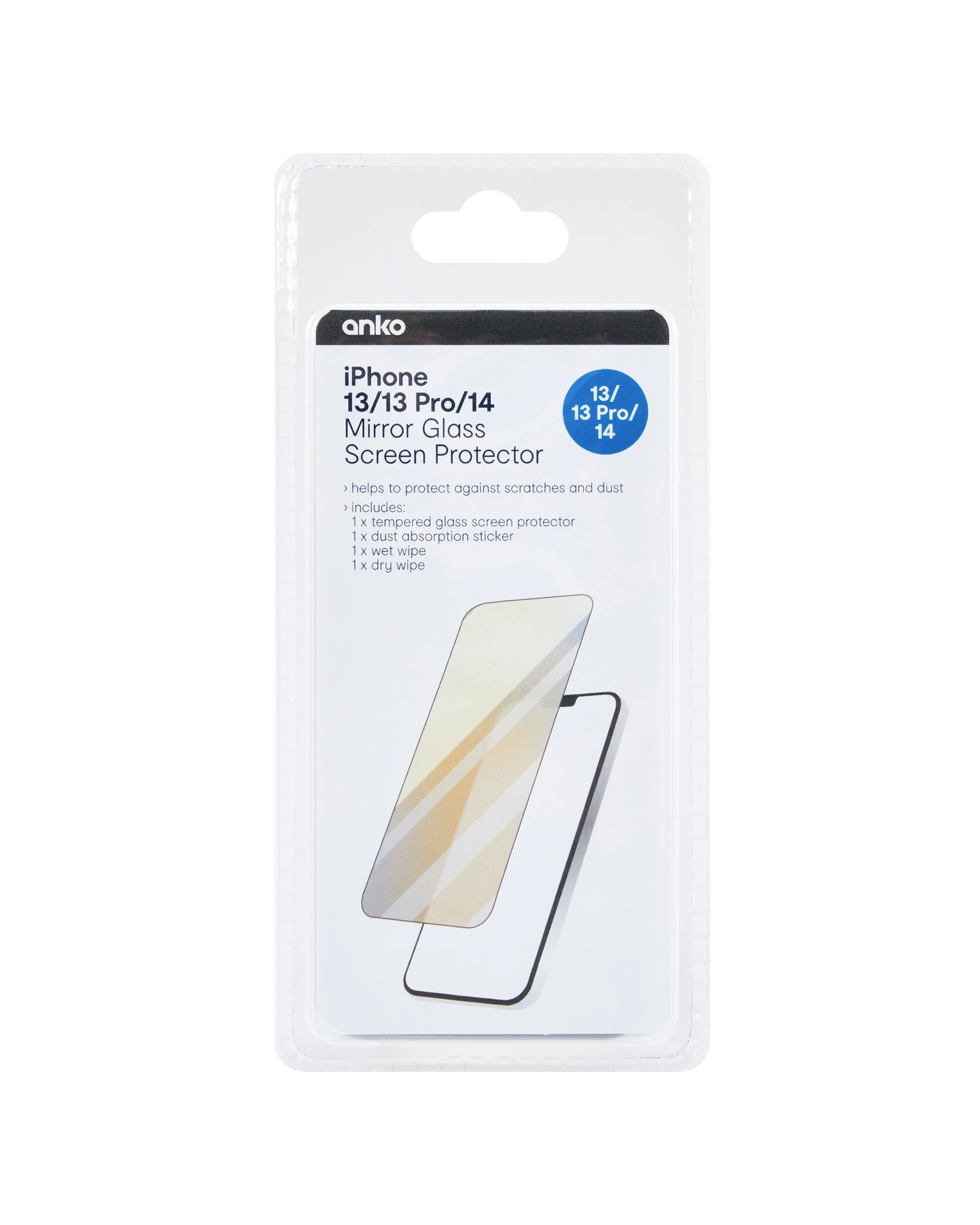 1 iPhone 13/13 Pro/14 Mirror Glass Screen Protector, 1 of 2