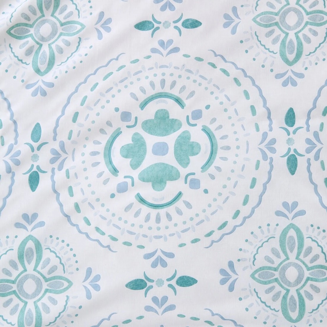 7 Capri Cotton Rich Reversible Quilt Cover Set - Single Bed, 7 of 7