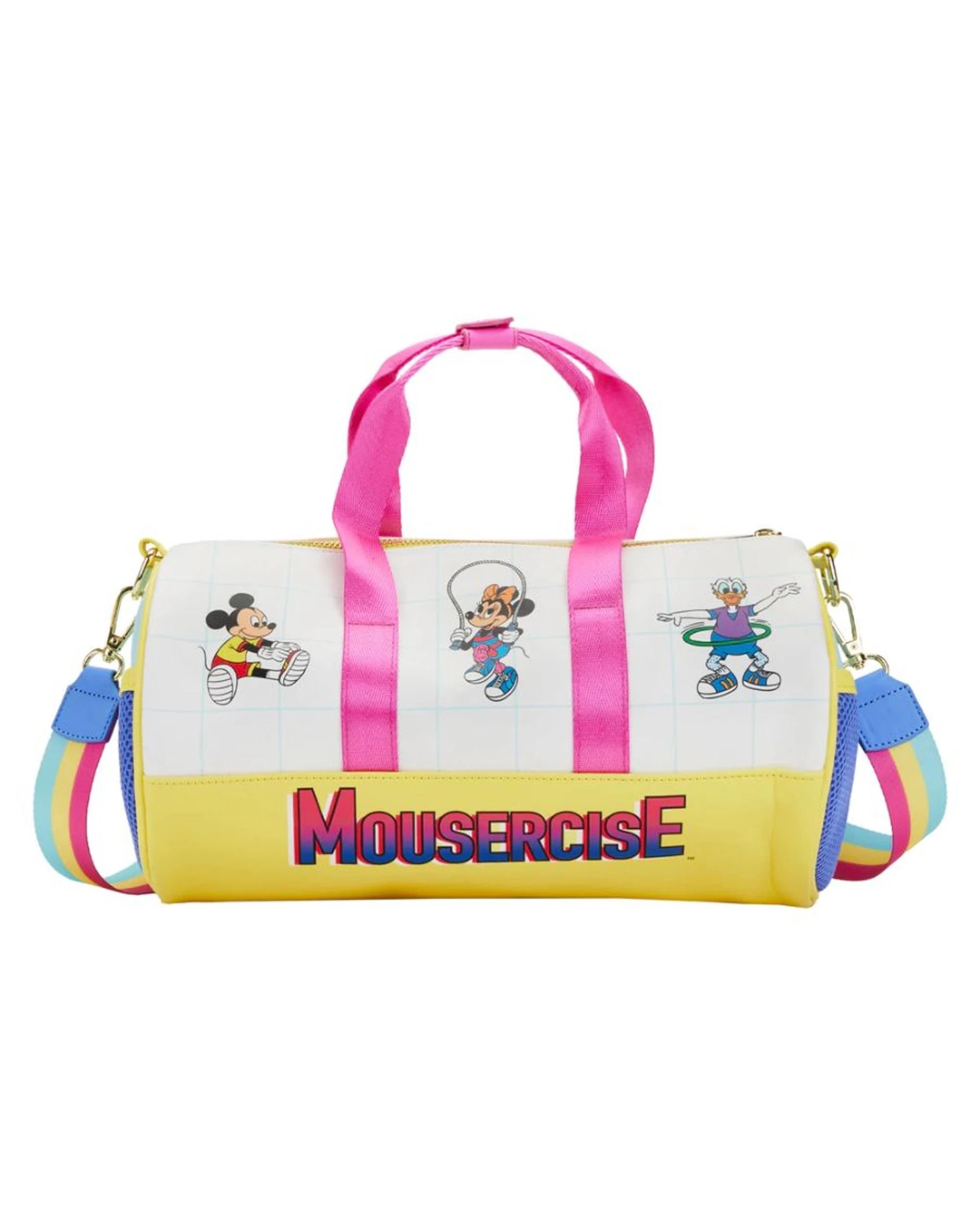 5 Loungefly Disney Mousercise Duffle Bag, 5 of 6