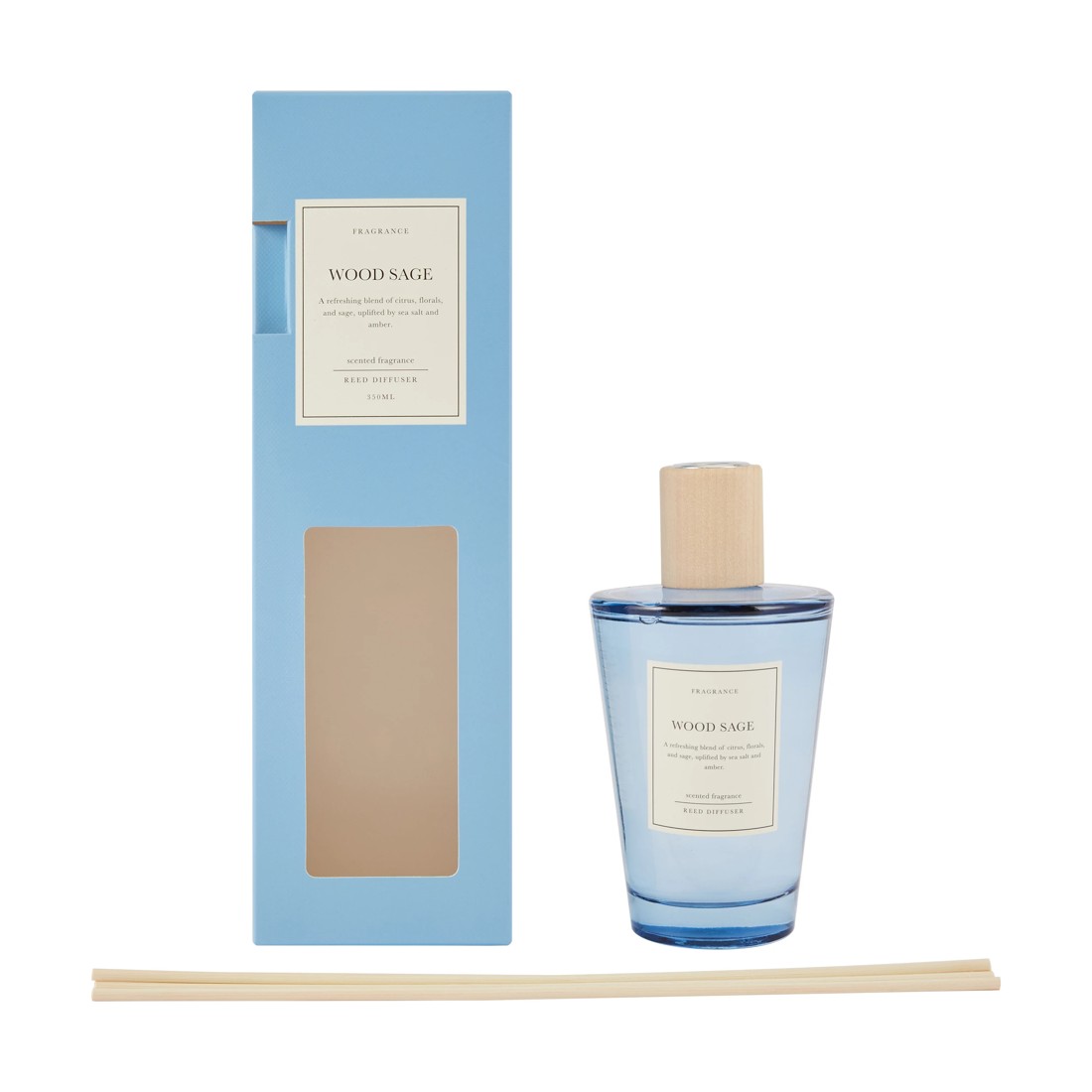 2 XL Wood Sage Reed Diffuser 350ml, 2 of 6