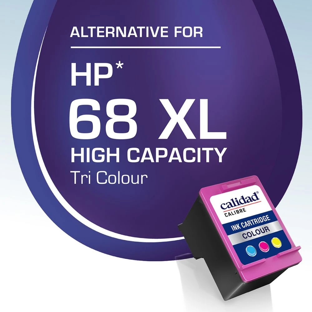 2 Calidad HP 68 XL TRI COLOUR, 2 of 7