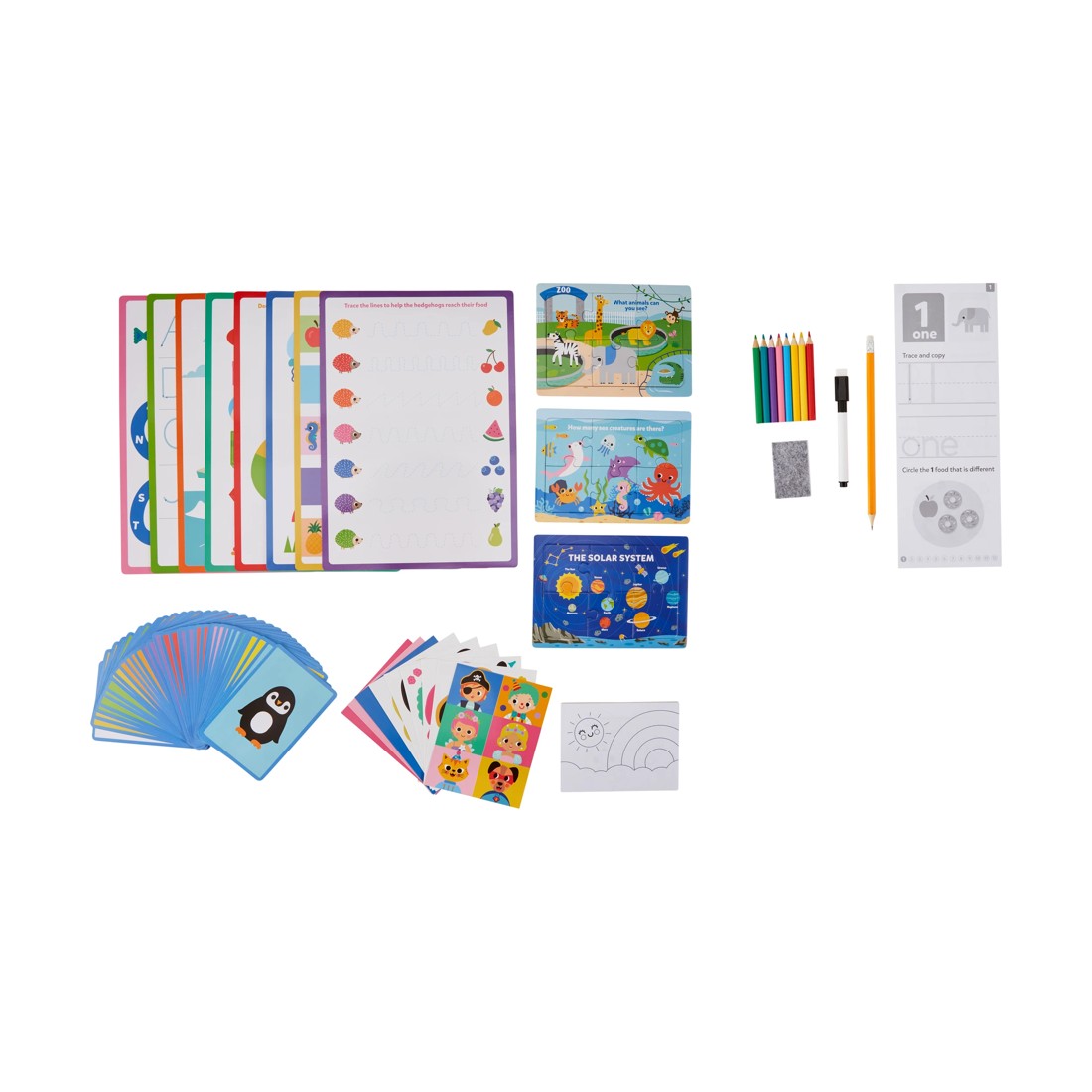 3 Ready-To-Learn Preschool Activity Set, 3 of 4