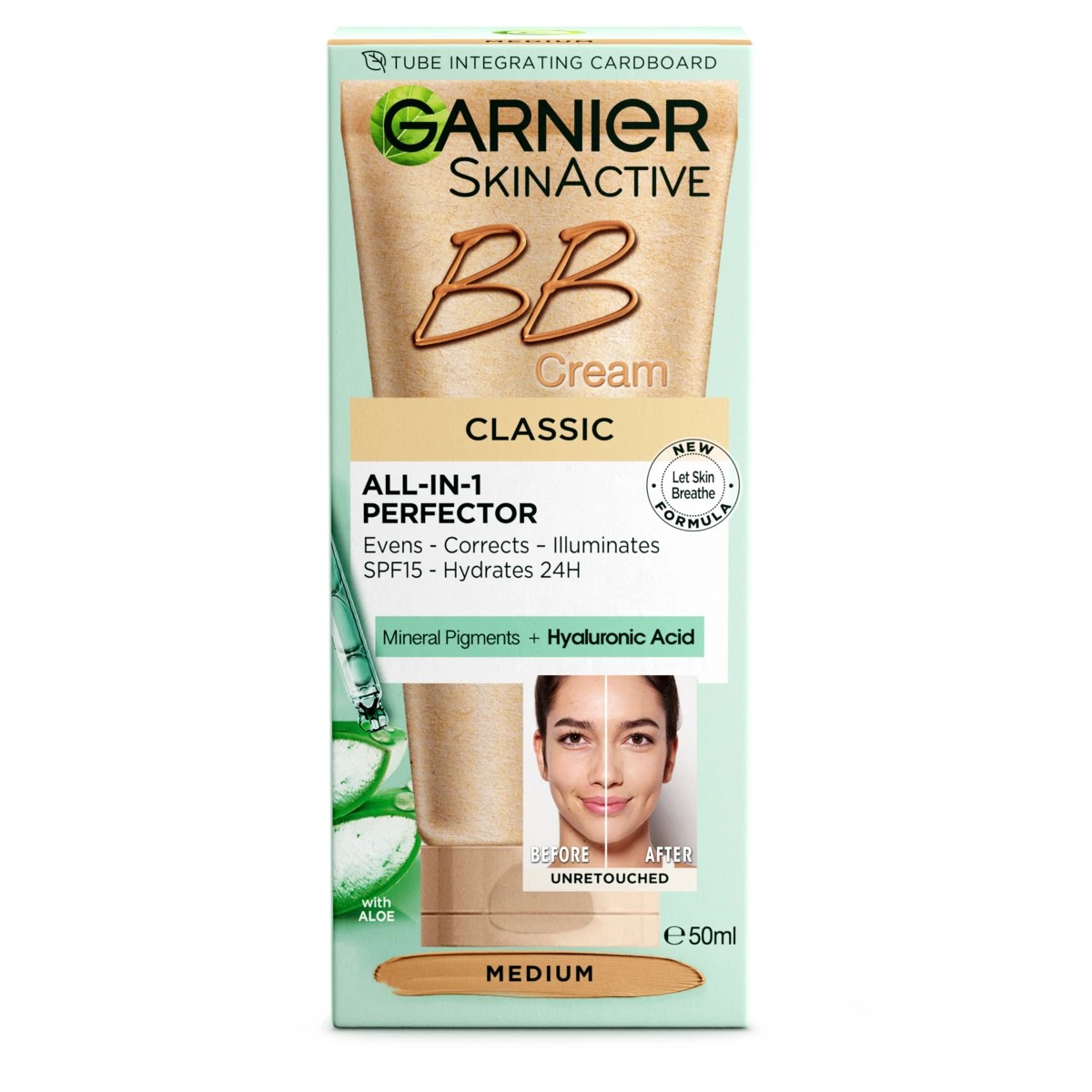 1 Garnier SkinActive Classic All-In-One Perfector BB Cream - Medium, 1 of 8