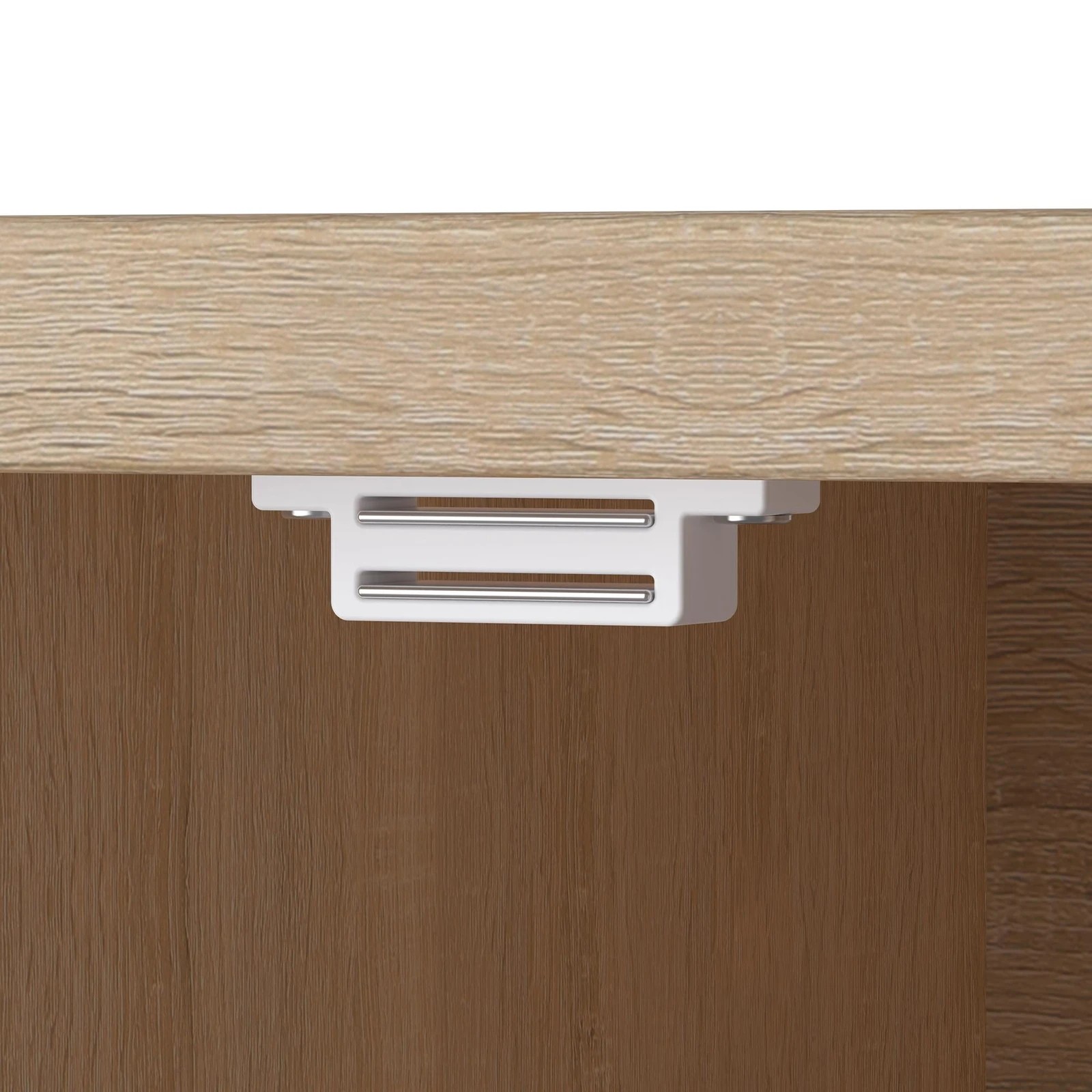 9 Alfordson TV Cabinet Entertainment Unit Stand 120cm Hamptons Storage - Wood, 9 of 10