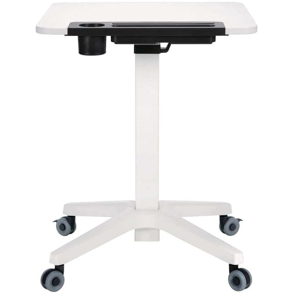 4 Stilford Height Adjustable Portable Desk or Lectern White Desks, Tables and Workstations, 4 of 6