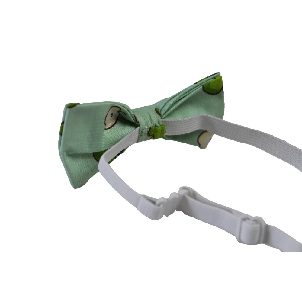 2 Zasel Boys Mint Green Apple Fruit Patterned Bow Tie - Multi, 2 of 3