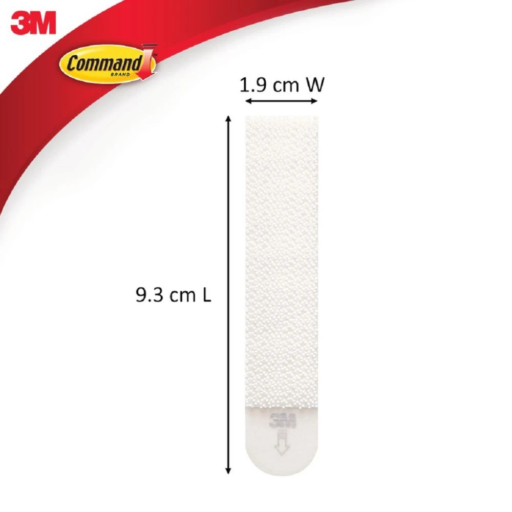 2 3M Command Large Picture Hanging Strip White 4 Pack, 2 of 8