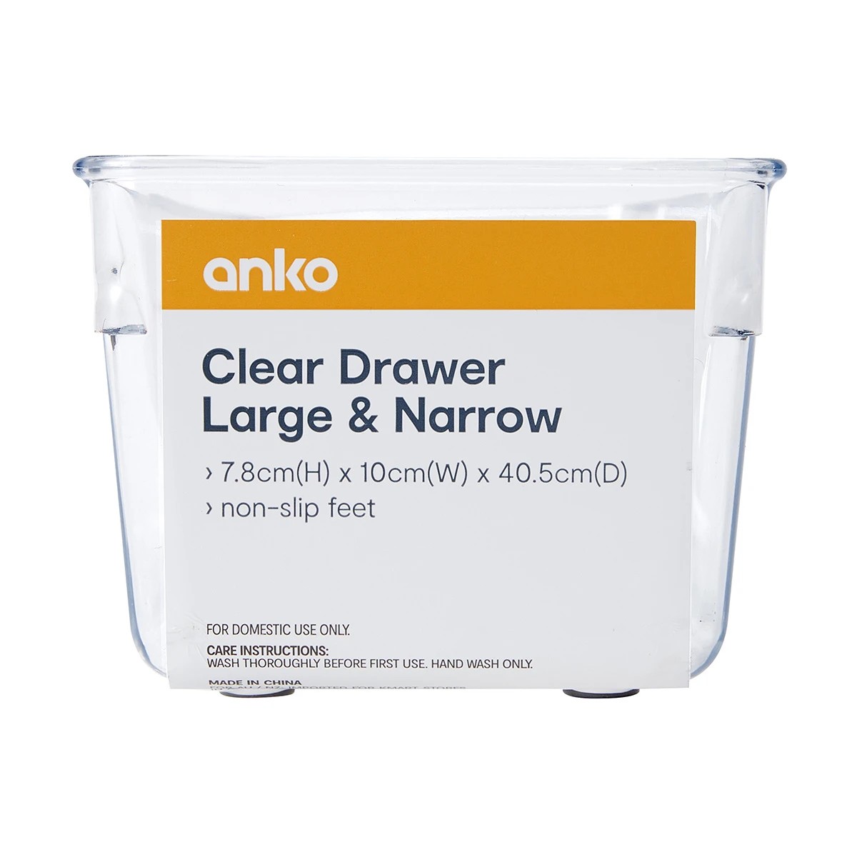 7 Large & Narrow Clear Drawer, 7 of 7