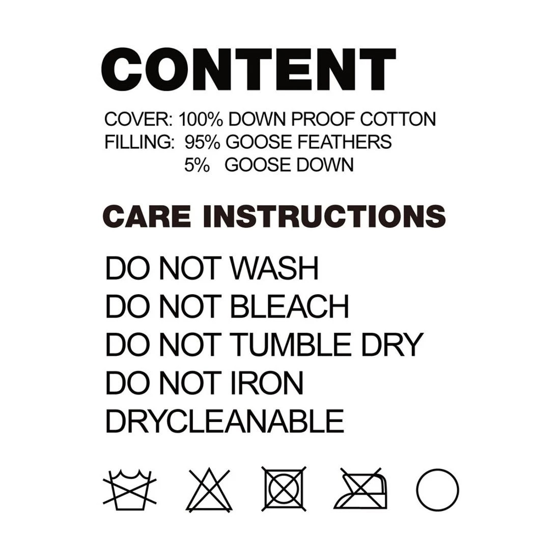 8 Giselle Bedding 700GSM Goose Down Feather Quilt King - King Bed - White, 8 of 8