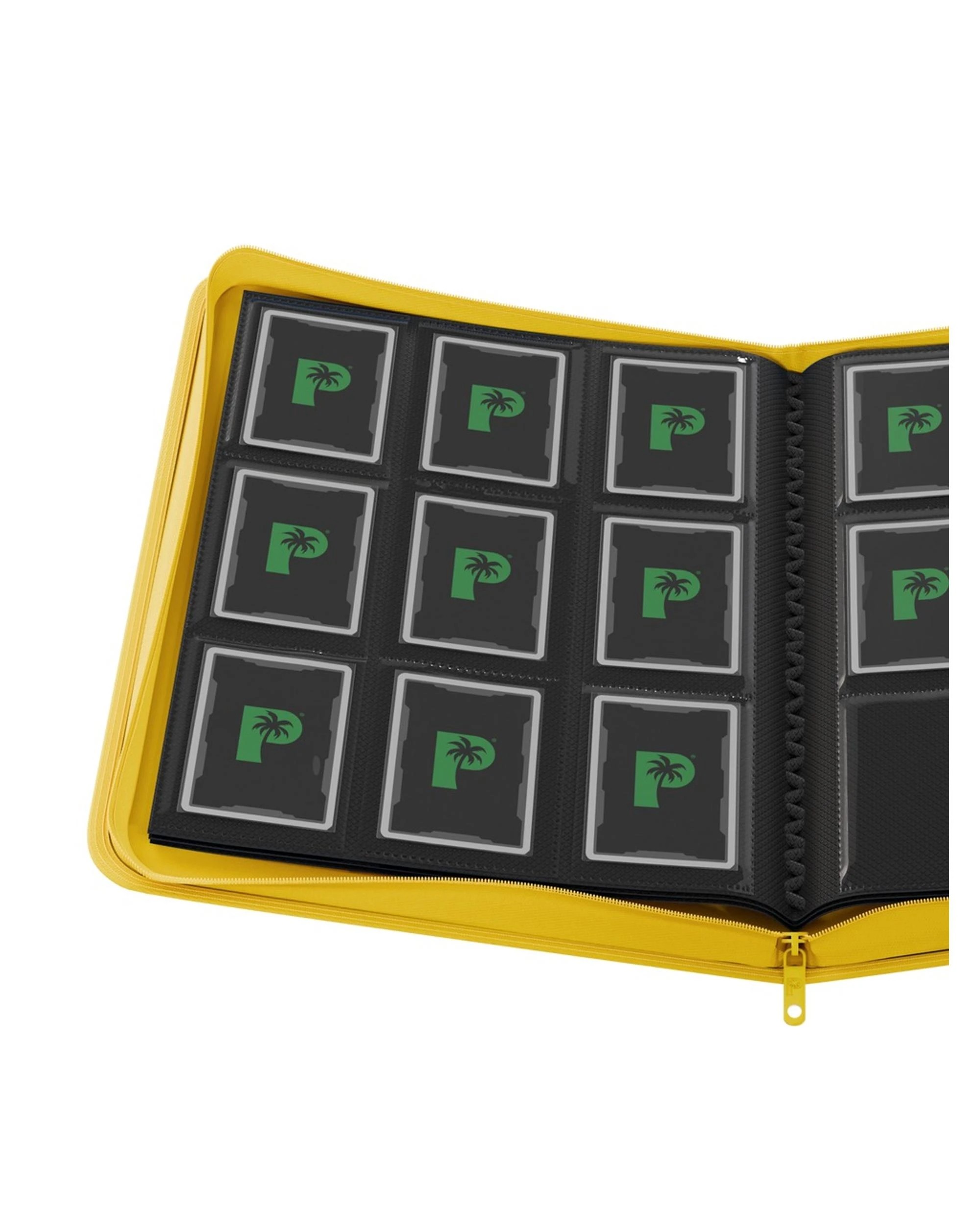 2 Palms Off Gaming Collector's Series 9 Pocket Zip Binder - Yellow, 2 of 8
