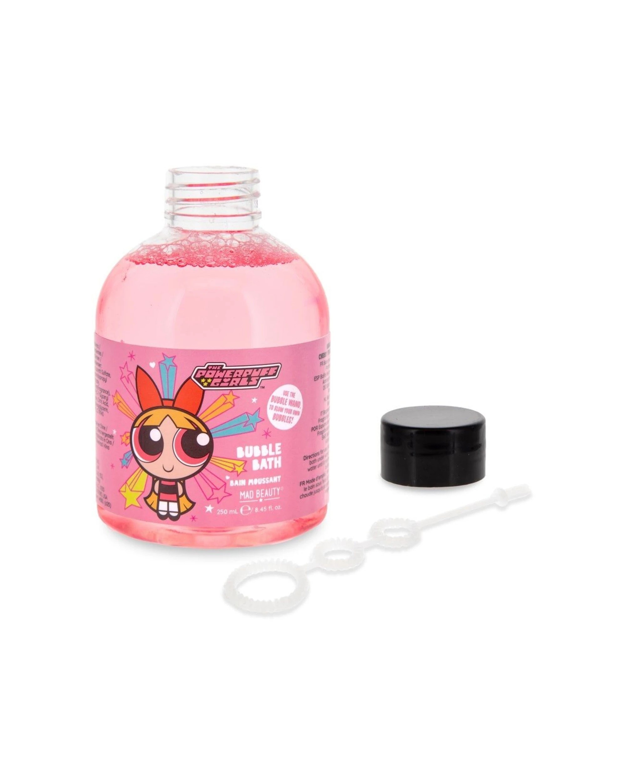 3 Warner Bros 6PK Powerpuff Girls Super Cute Bubble Bath Blossom 250ml Cherry - Pink, 3 of 3