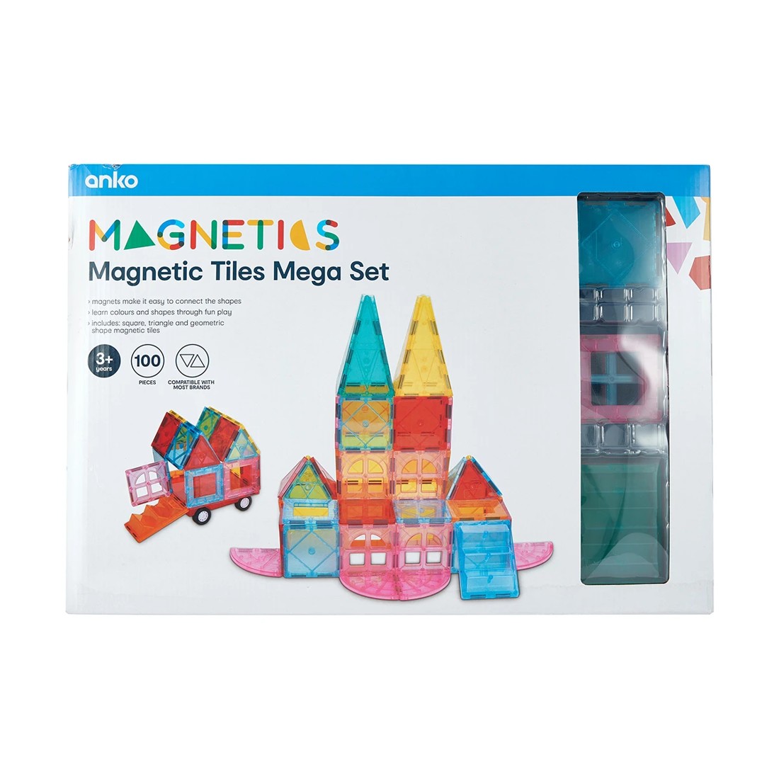 9 100 Piece Magnetic Castle Tiles Mega Set, 9 of 10