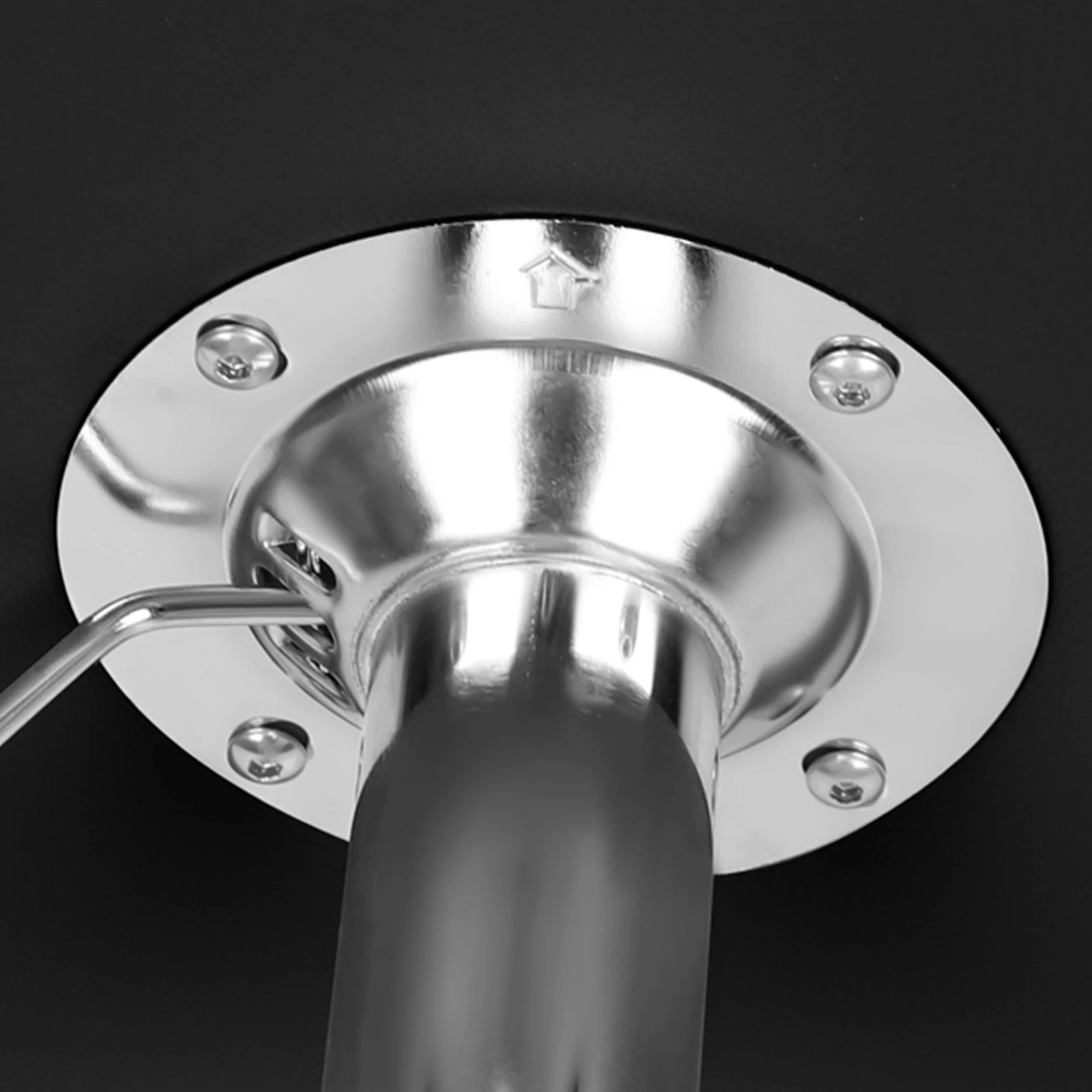 5 Alfordson 4x Bar Stools Gas Lift Sherpa Bar Chairs Kitchen Swivel - Beige, 5 of 10