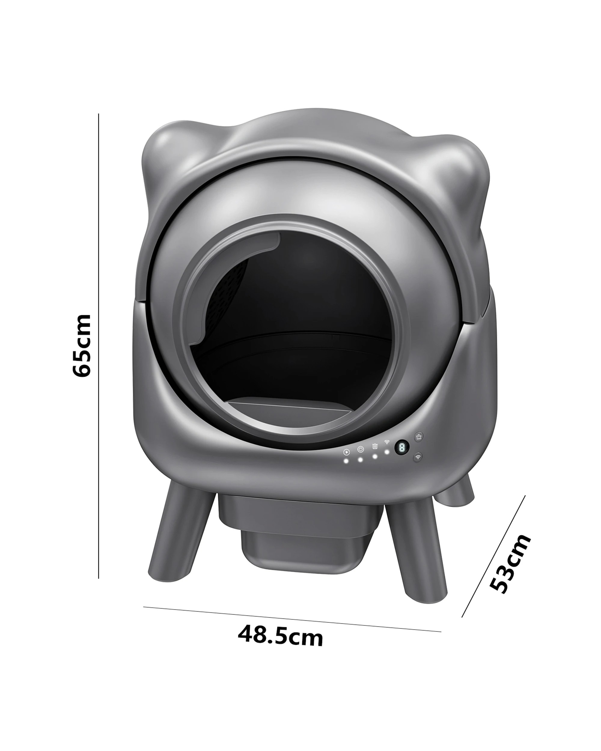9 Advwin Self Cleaning Smart Cat Litter Box, 9 of 9