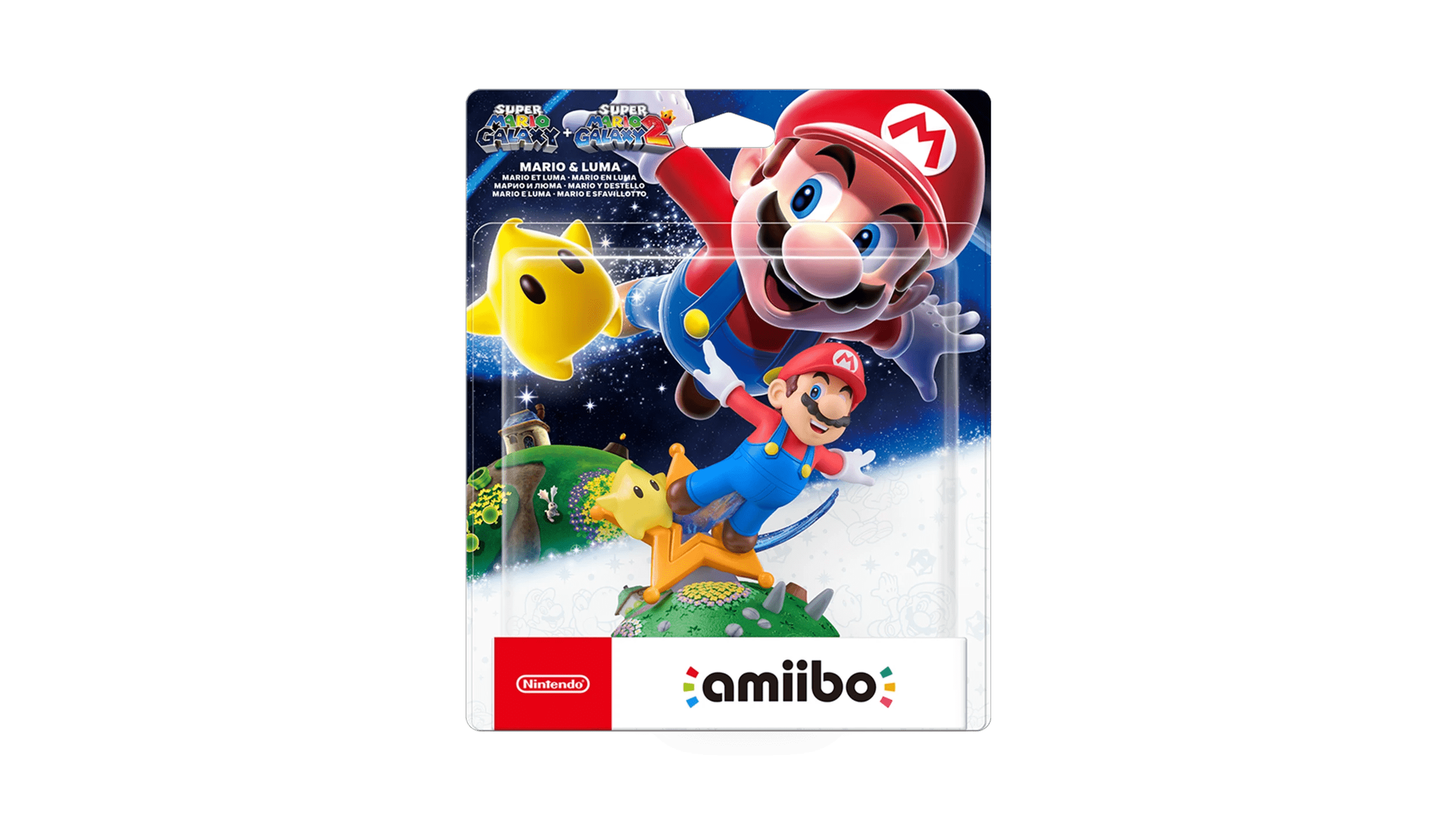 2 Nintendo Mario & Luma amiibo (Super Mario Galaxy + Super Mario Galaxy 2) - Multi, 2 of 2