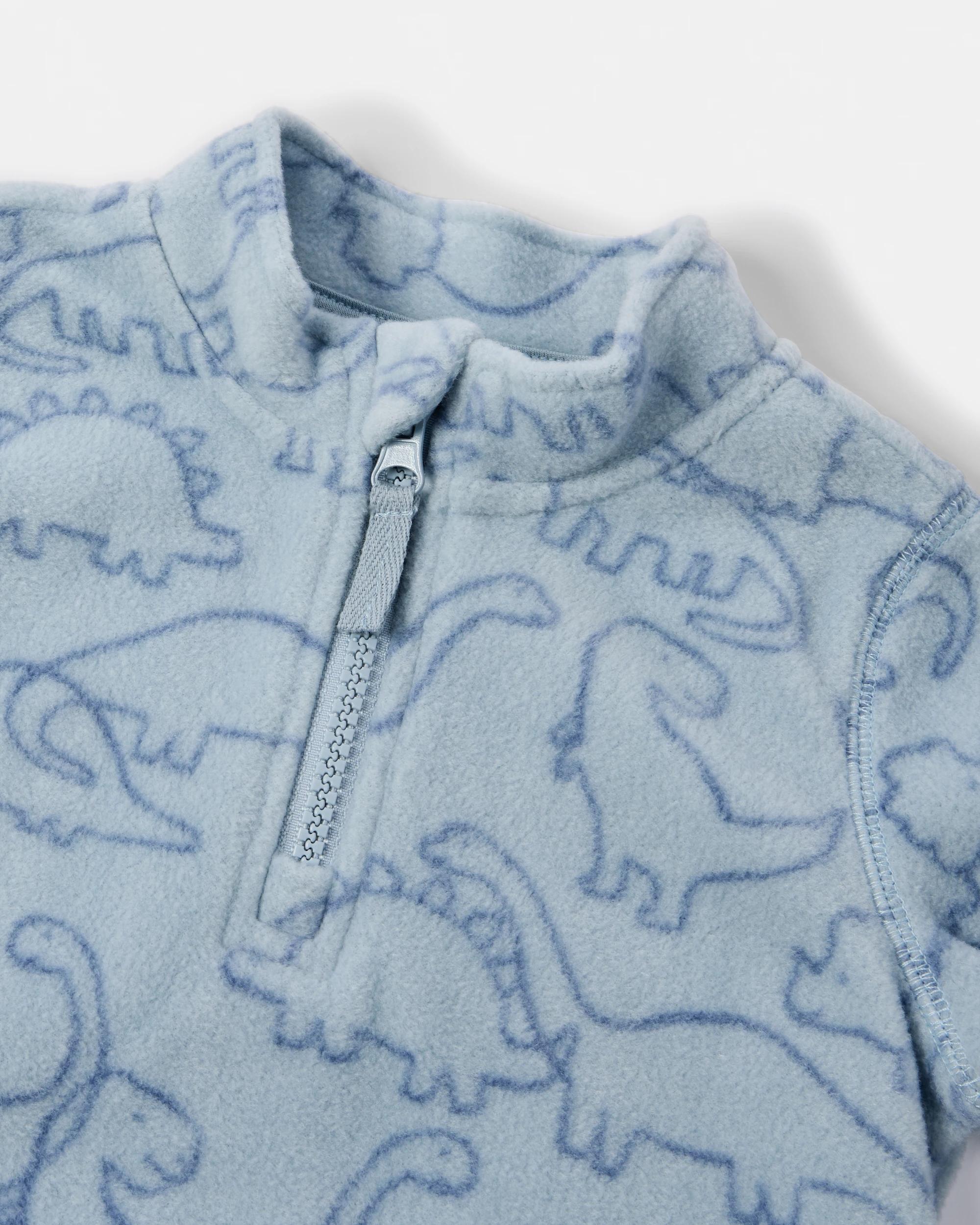 5 Polar Fleece Set Blu Dino, 5 of 6