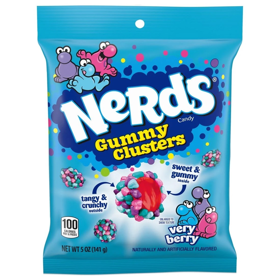 1 Nerds Very Berry Gummy Clusters 141g, 1 of 2