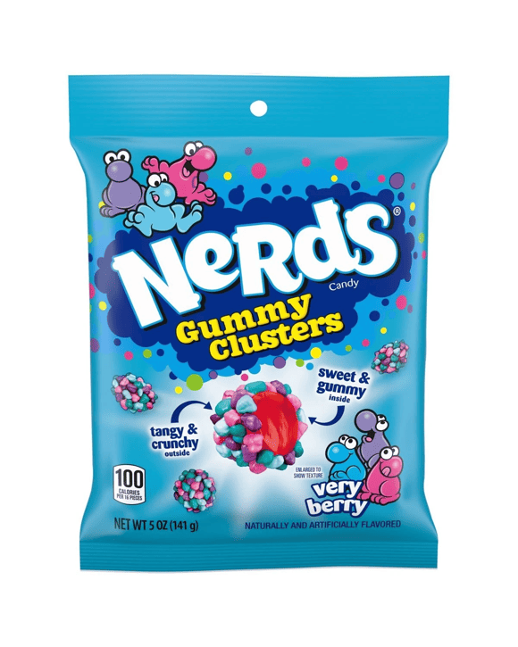 Nerds Very Berry Gummy Clusters 141g