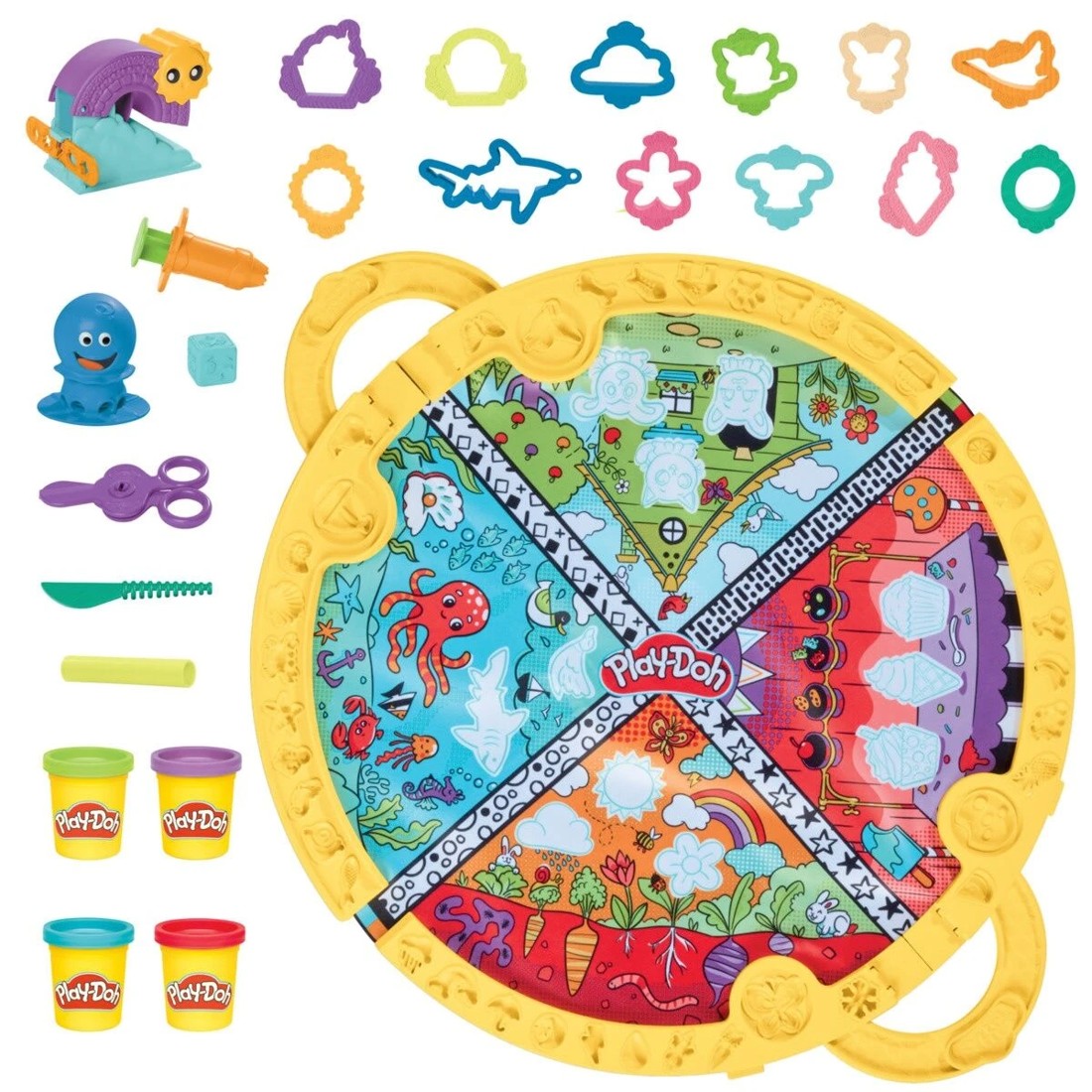 2 Play-Doh Starters Fold and Go Playmat, 2 of 4