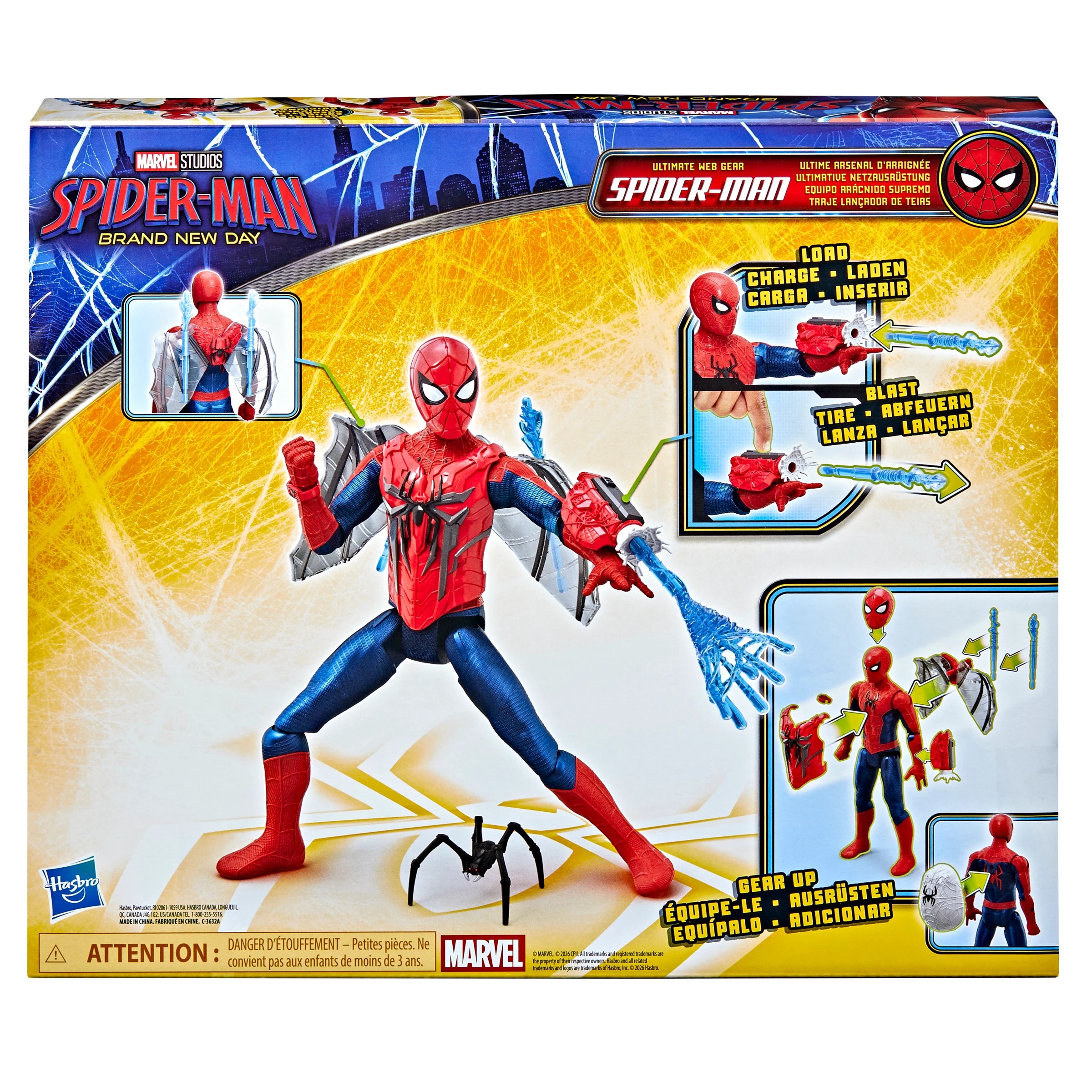 2 Marvel Spider-Man Titan Series Brand New Day Playset, 2 of 5