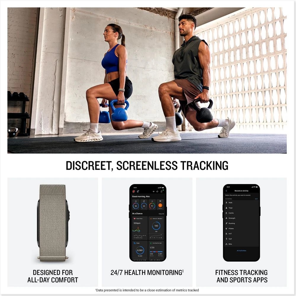 3 Garmin Cirqa Smart Band S-M French Grey, 3 of 7