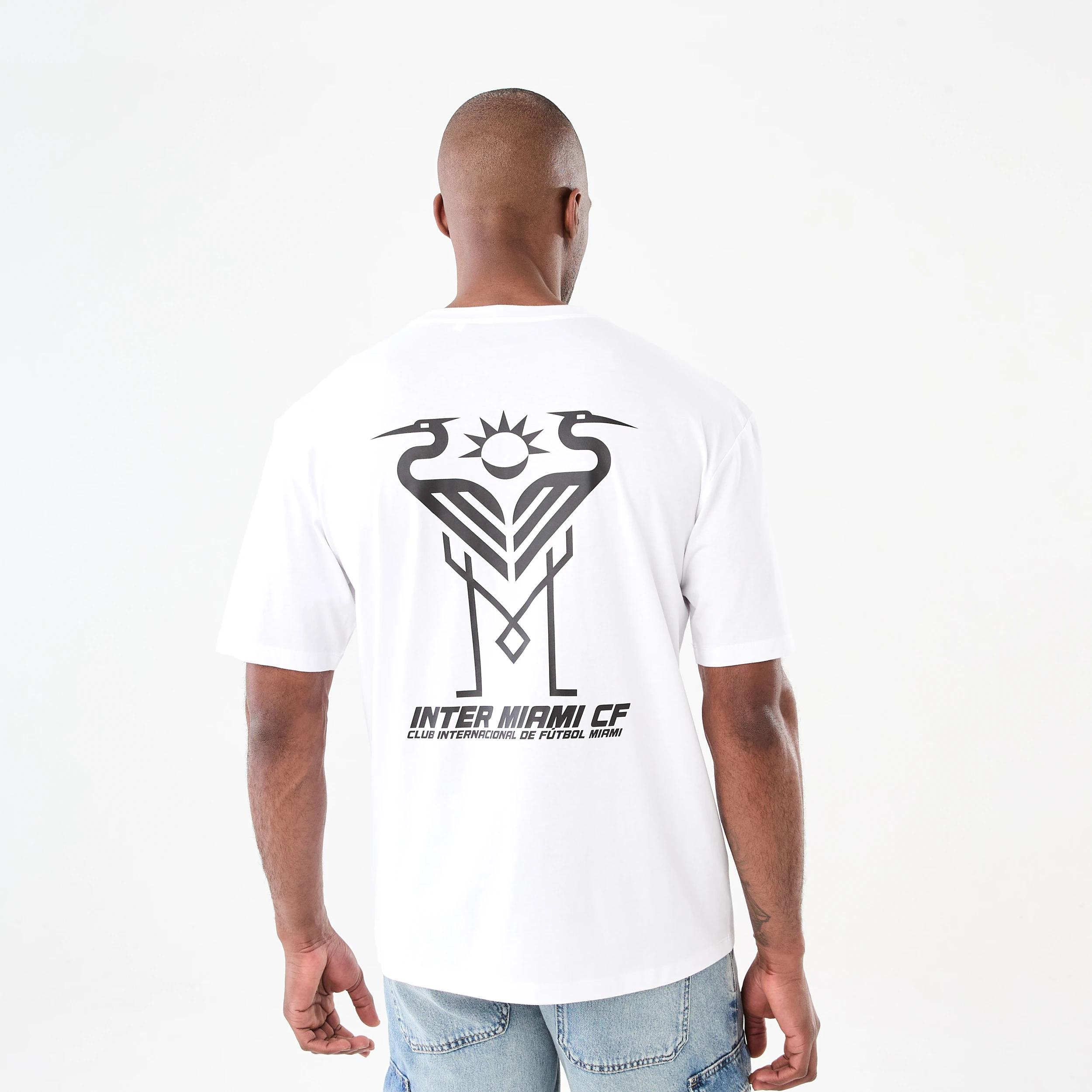 3 Official Inter Miami Adult T-shirt INTER MIAMI WHITE, 3 of 6