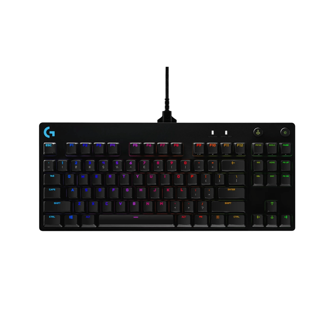 1 Logitech G Pro GX Blue Clicky RGB TKL Mechanical Gaming Keyboard - Black, 1 of 4