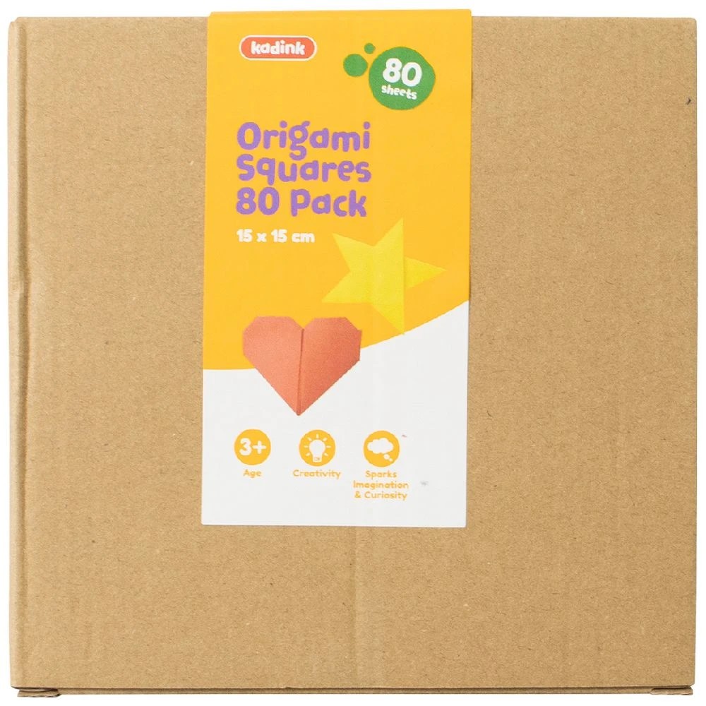 1 Kadink Origami Paper Square 15cm 80 Pack, 1 of 2