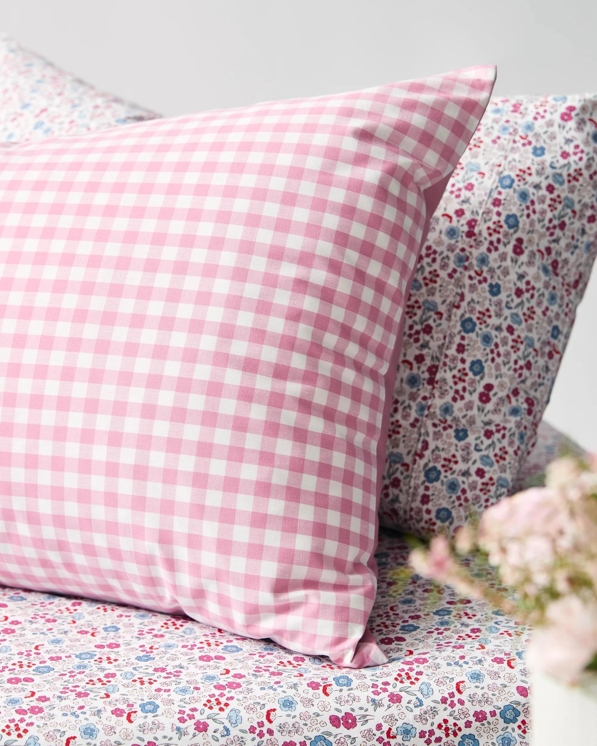 3 Target Parker Gingham Comforter Set - Queen Bed - Pink, 3 of 10