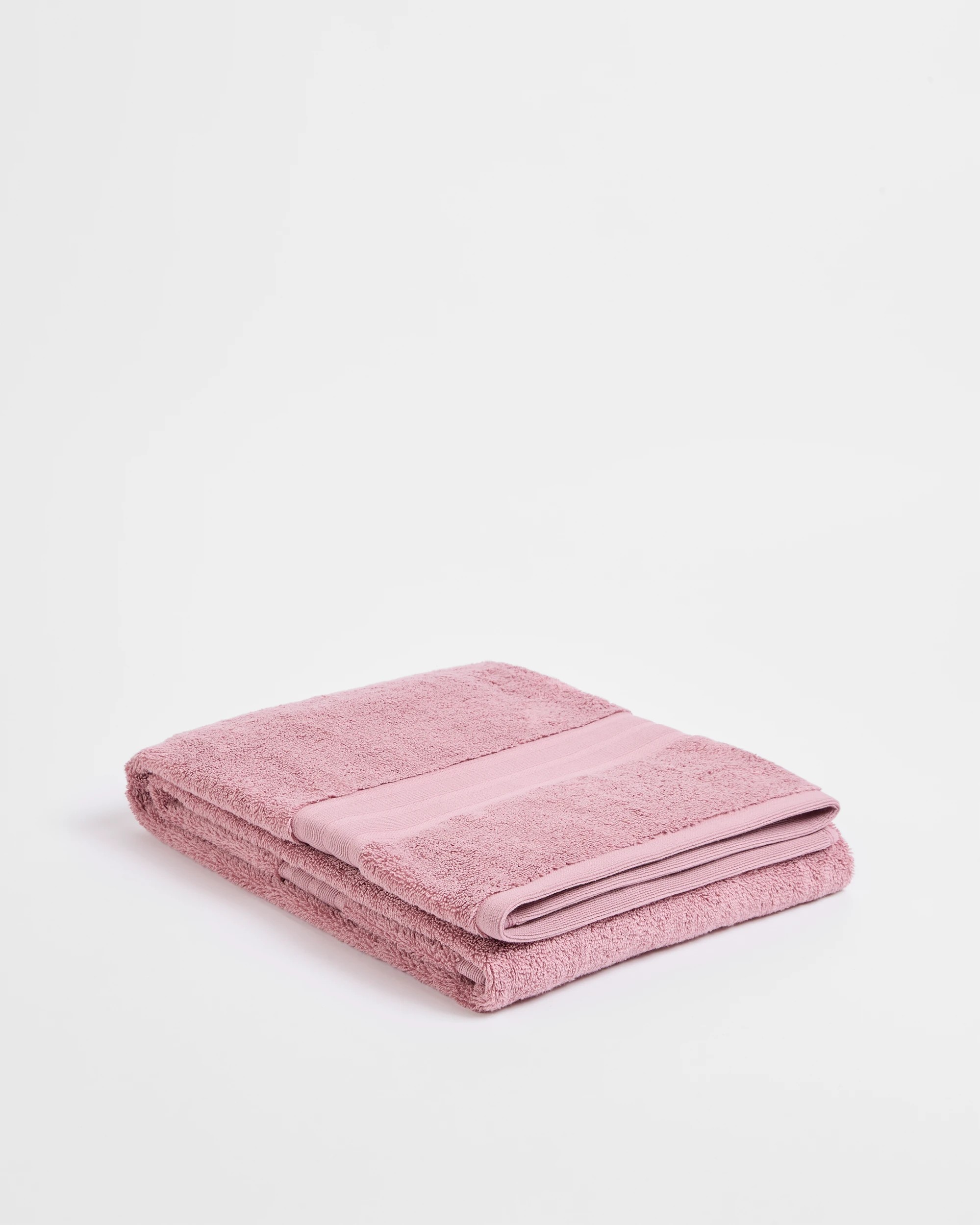 1 Grandeur Australian Cotton Bath Sheet - Pink, 1 of 3