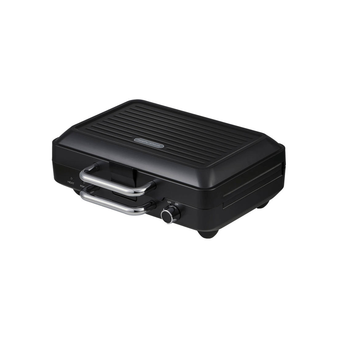 1 Morphy Richards MREMP4TNM Titanium 900W Multipress Jaffle Panini Waffle Pie 4 Plates Non-Stick Press Sandwich Maker, 1 of 7