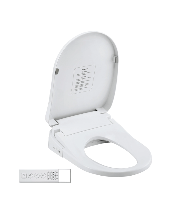 Cefito Smart Electric Bidet Toilet Seat Wireless Remote Heated Dryer Auto - White