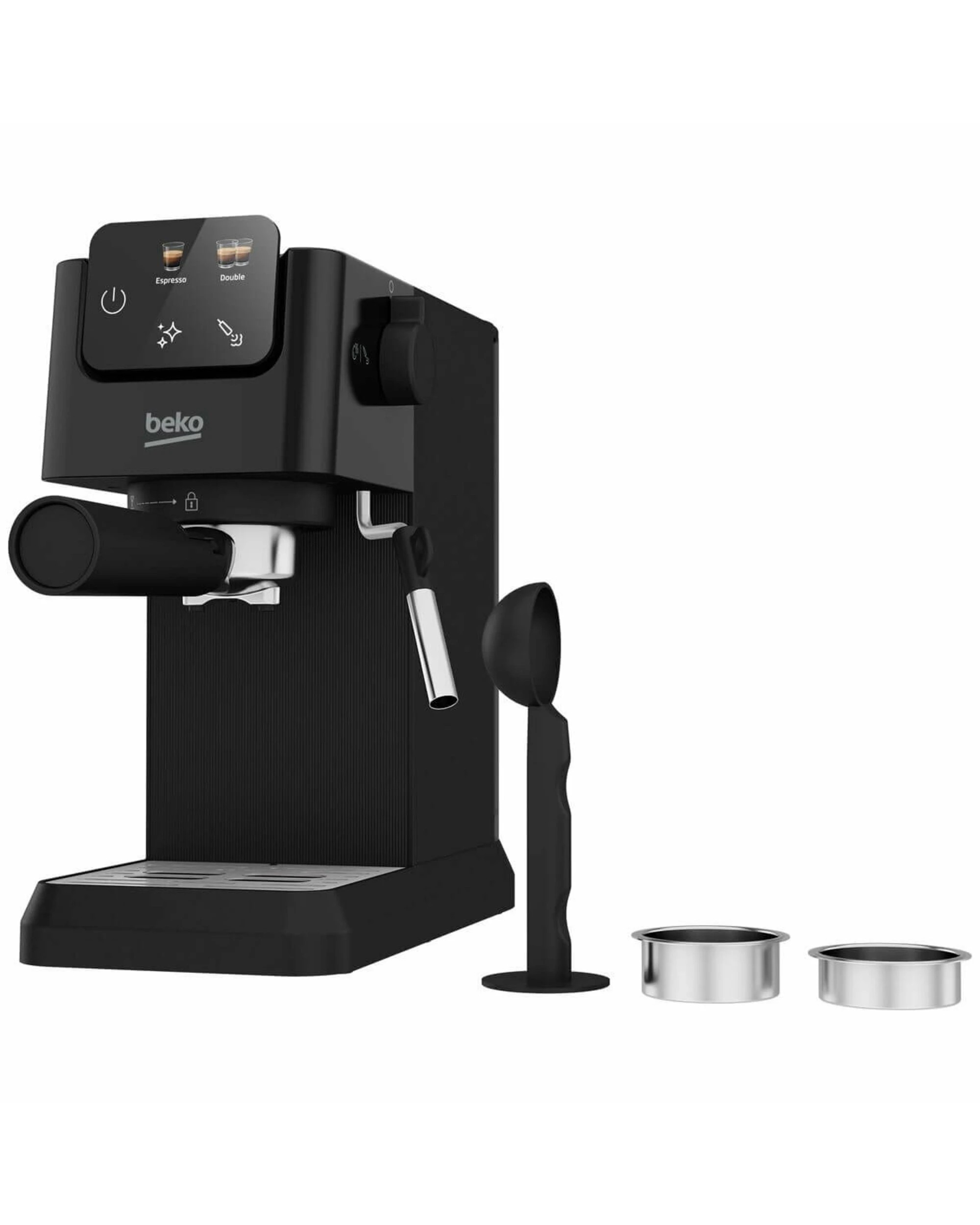 5 Beko CaffeExperto Semi Automatic Espresso Machine with Steam Wand, 5 of 5
