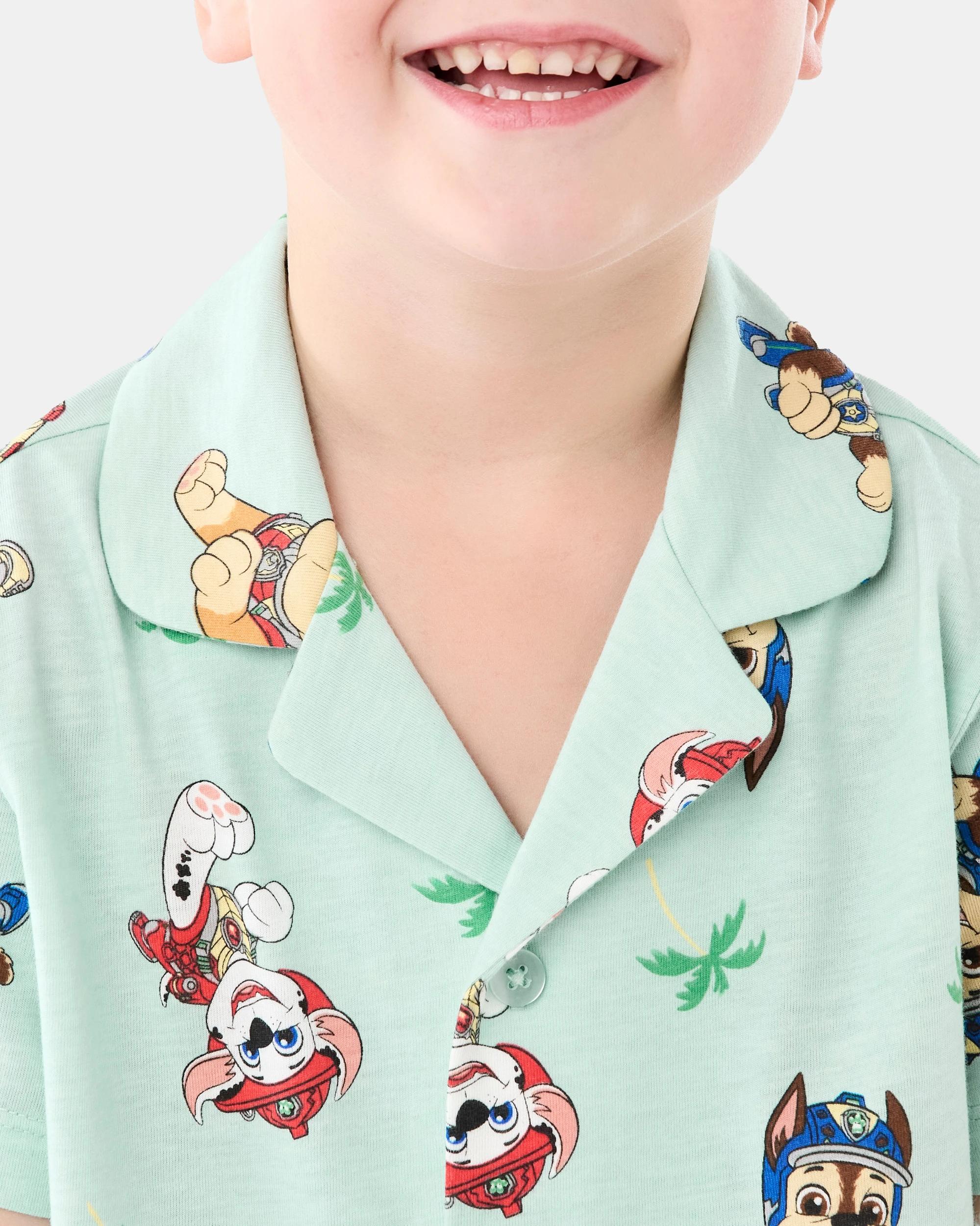 4 PAW Patrol License Button Down Pyjama Set Paw Patrol, 4 of 10