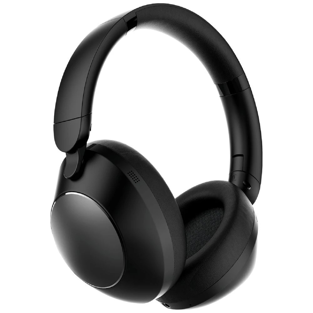 1 Qudo Wireless Bass Boost Headphones Black, 1 of 8
