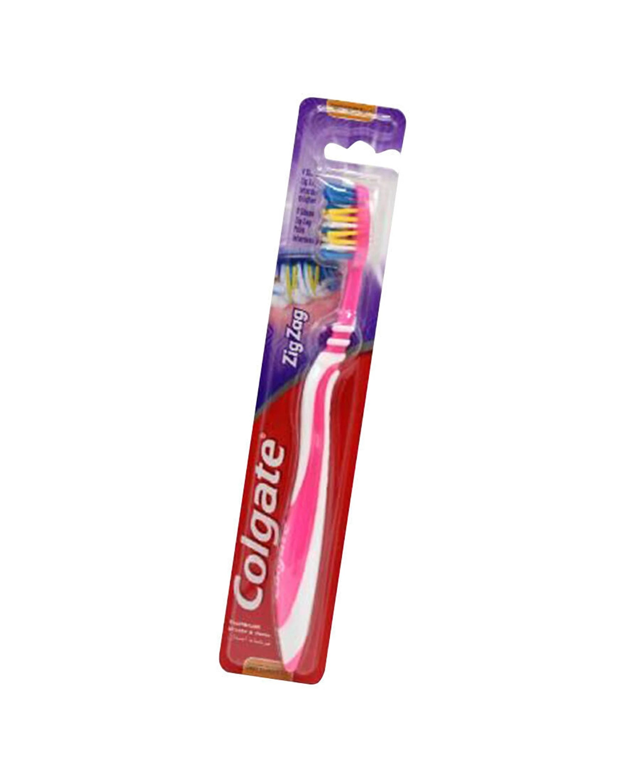 2 Colgate 24PK Colgate ZigZag Soft Toothbrush Teeth Cleaning Care Pack Oral Hygiene Care - Multi, 2 of 6