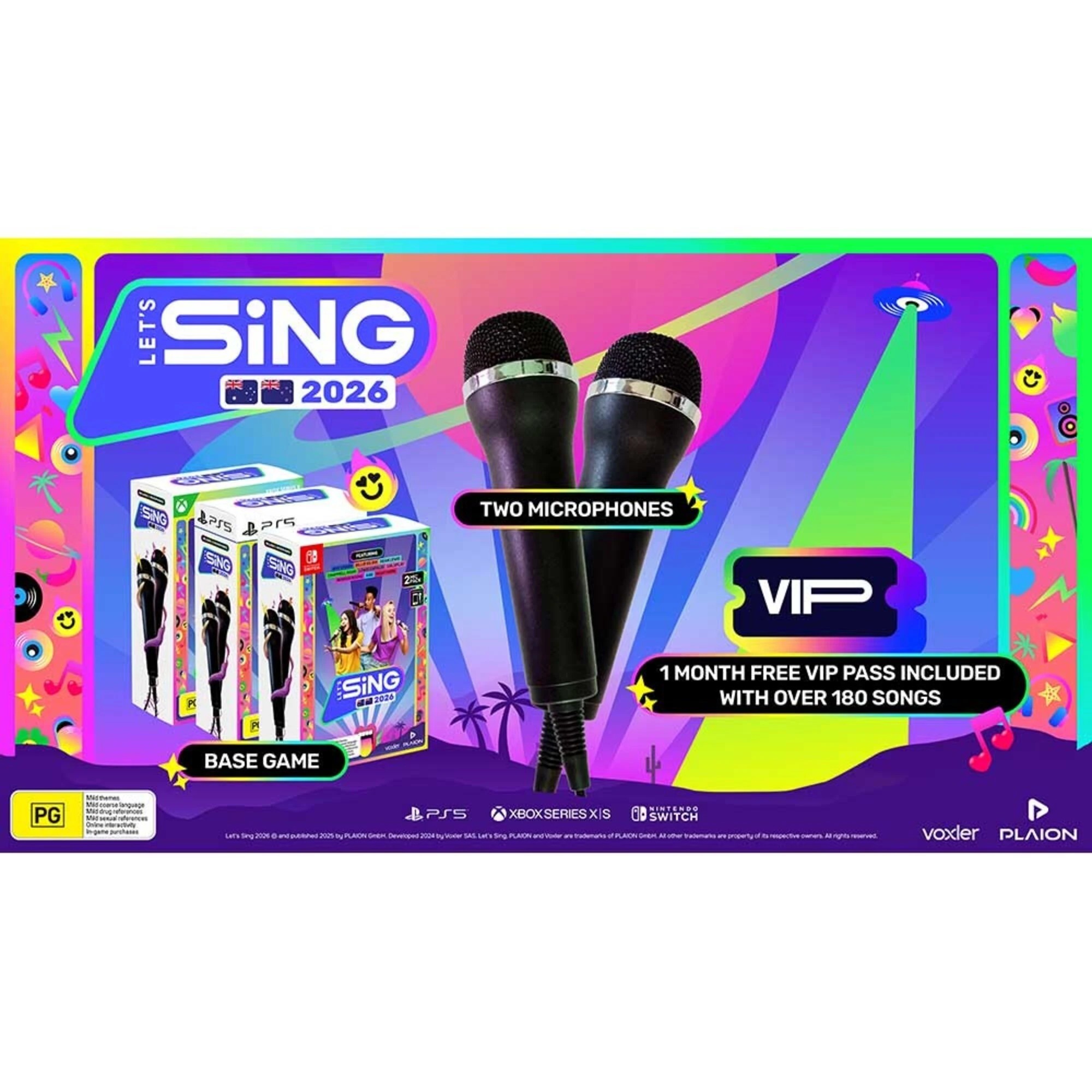 2 Let's Sing 2026 - 2-Mic Bundle, 2 of 5