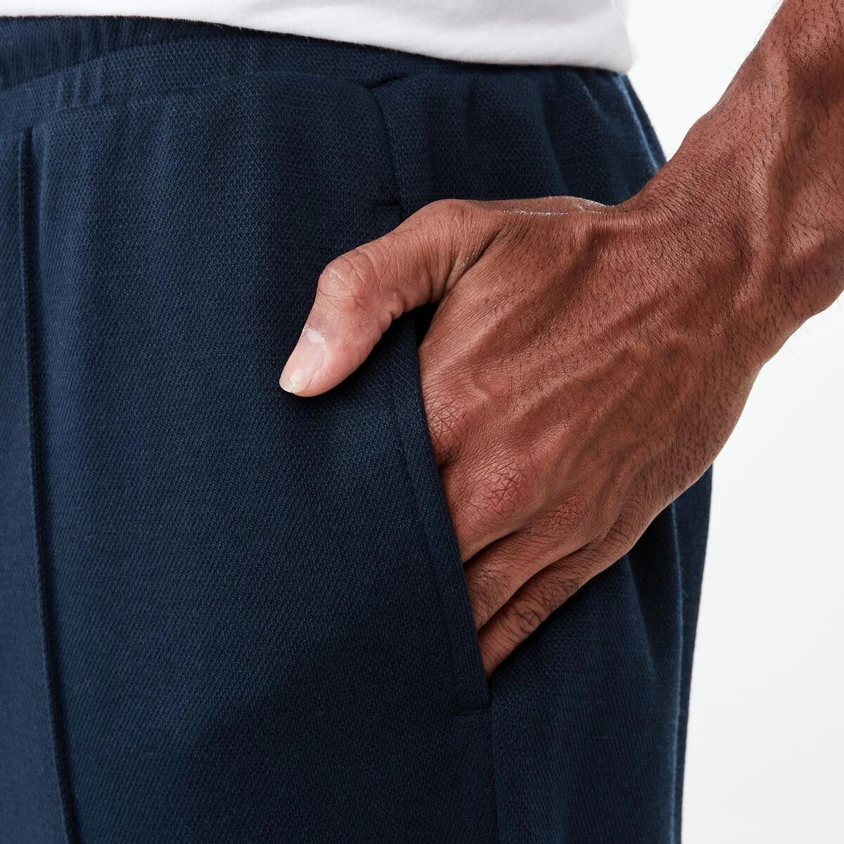 5 Pique Texture Trackpants Nvy Sphire, 5 of 5