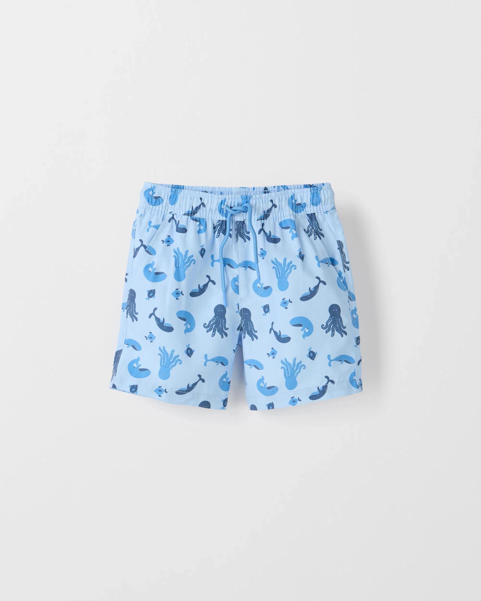 1 Target Printed Swim Boardshorts BLUE, 1 of 2