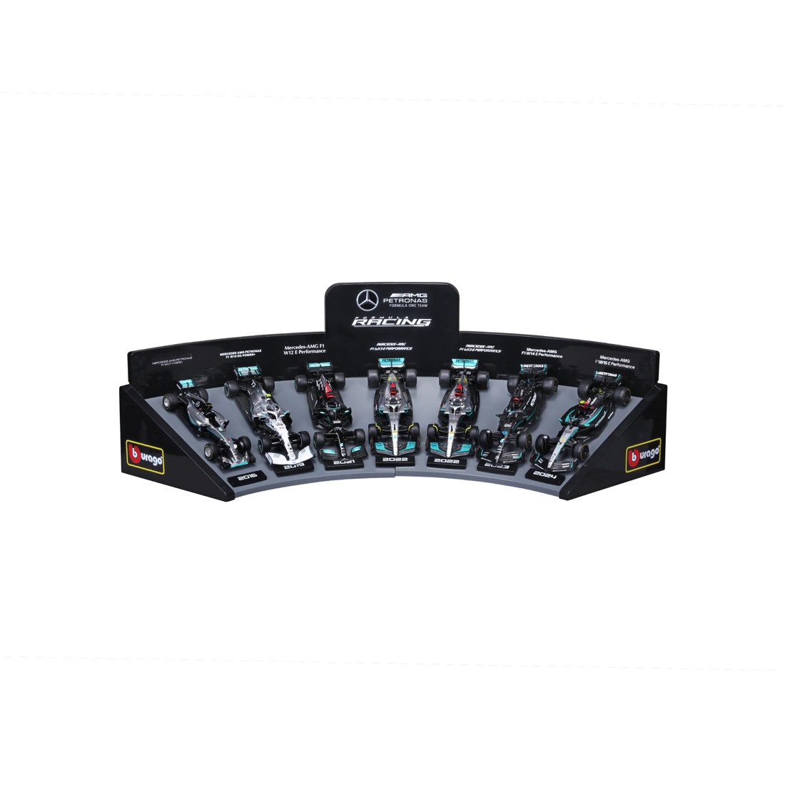 5 Bburago Formula Racing 1:43 Car Set - Assorted, 5 of 5