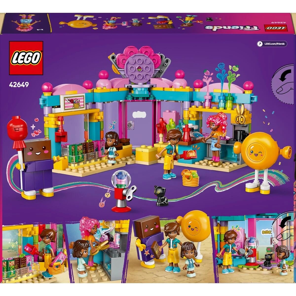 10 LEGO Friends Heartlake City Sweet Shop 42649, 10 of 10