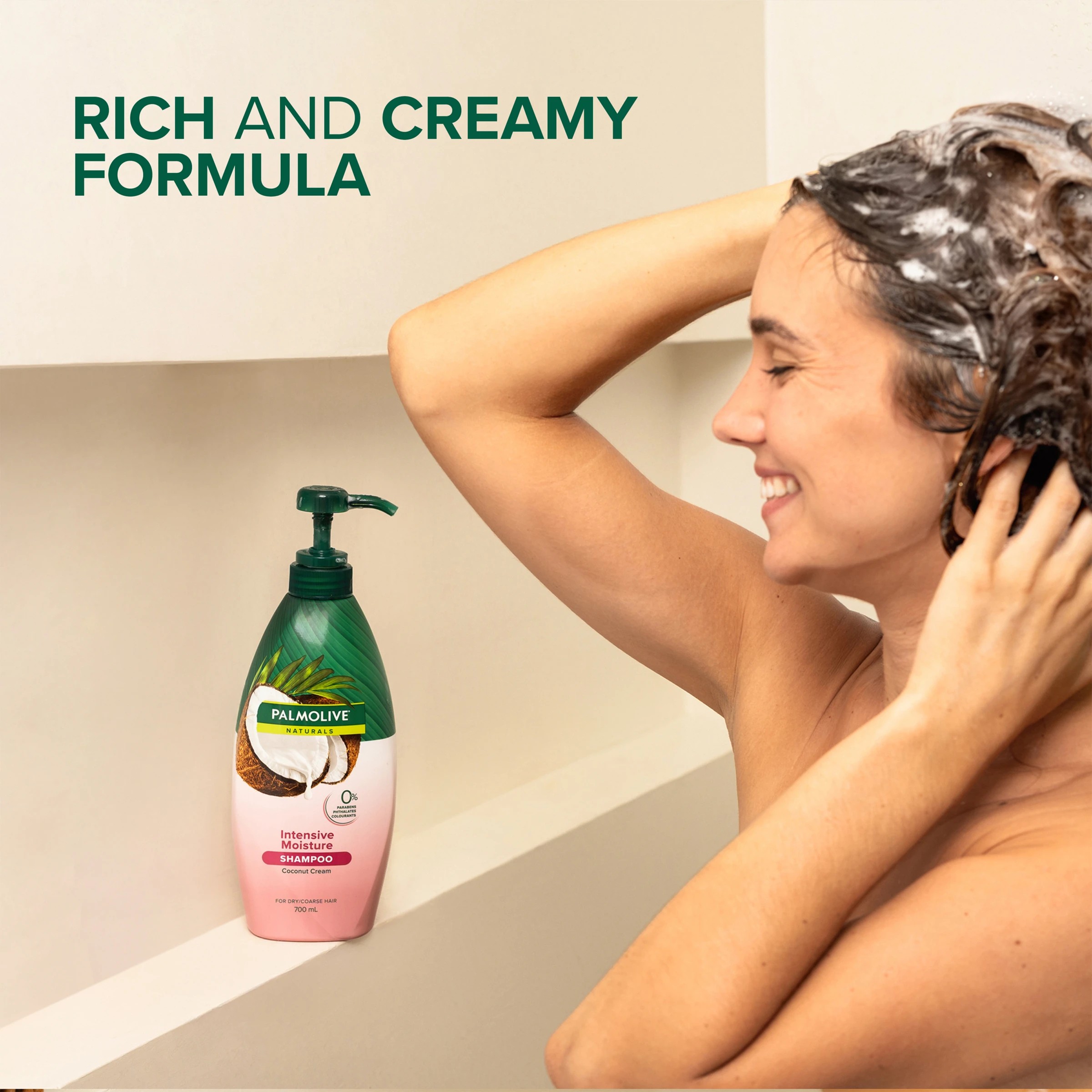 7 Palmolive Naturals Intensive Moisture Shampoo 700ml - Coconut Cream, 7 of 9