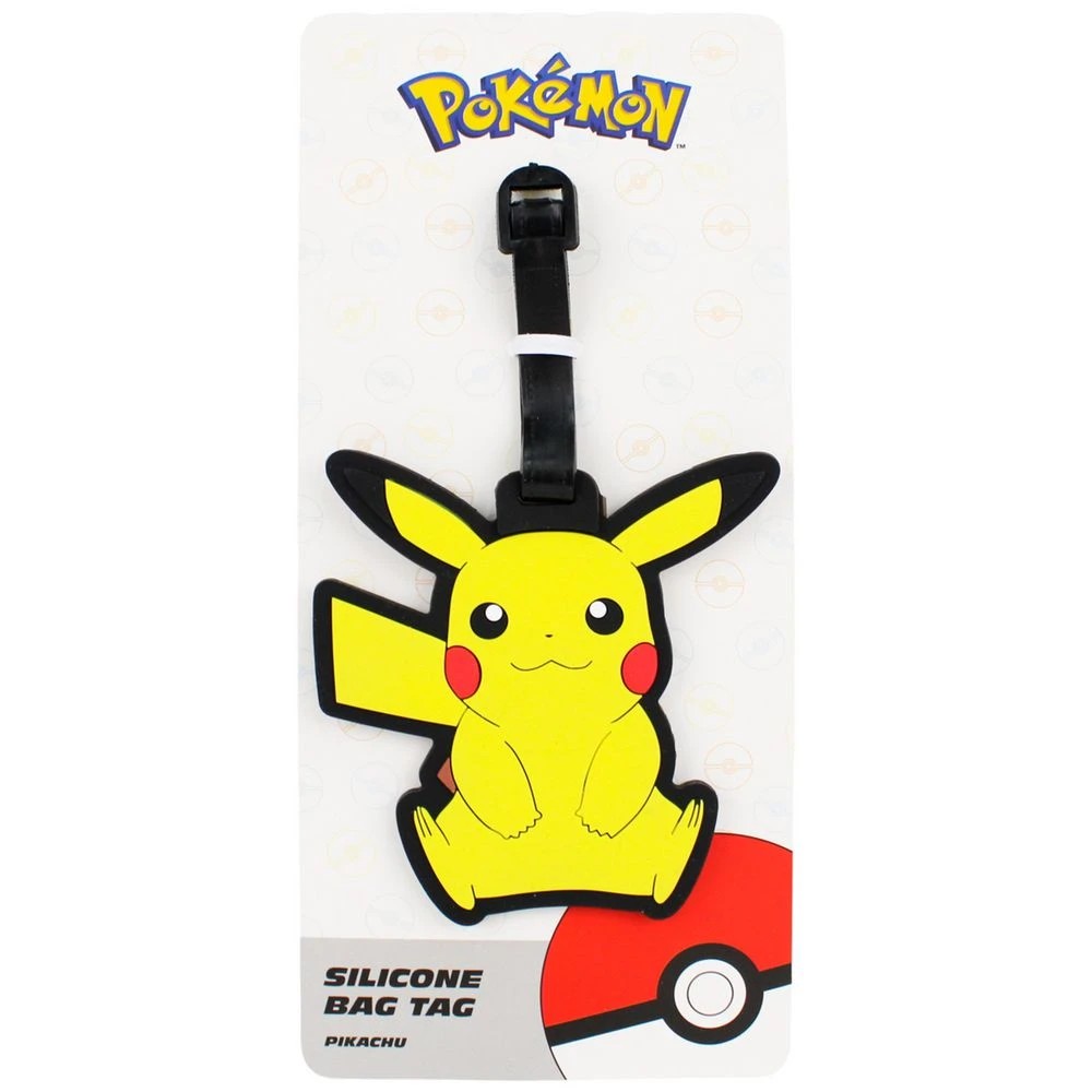 3 Pokémon Pikachu Bag Tag, 3 of 3