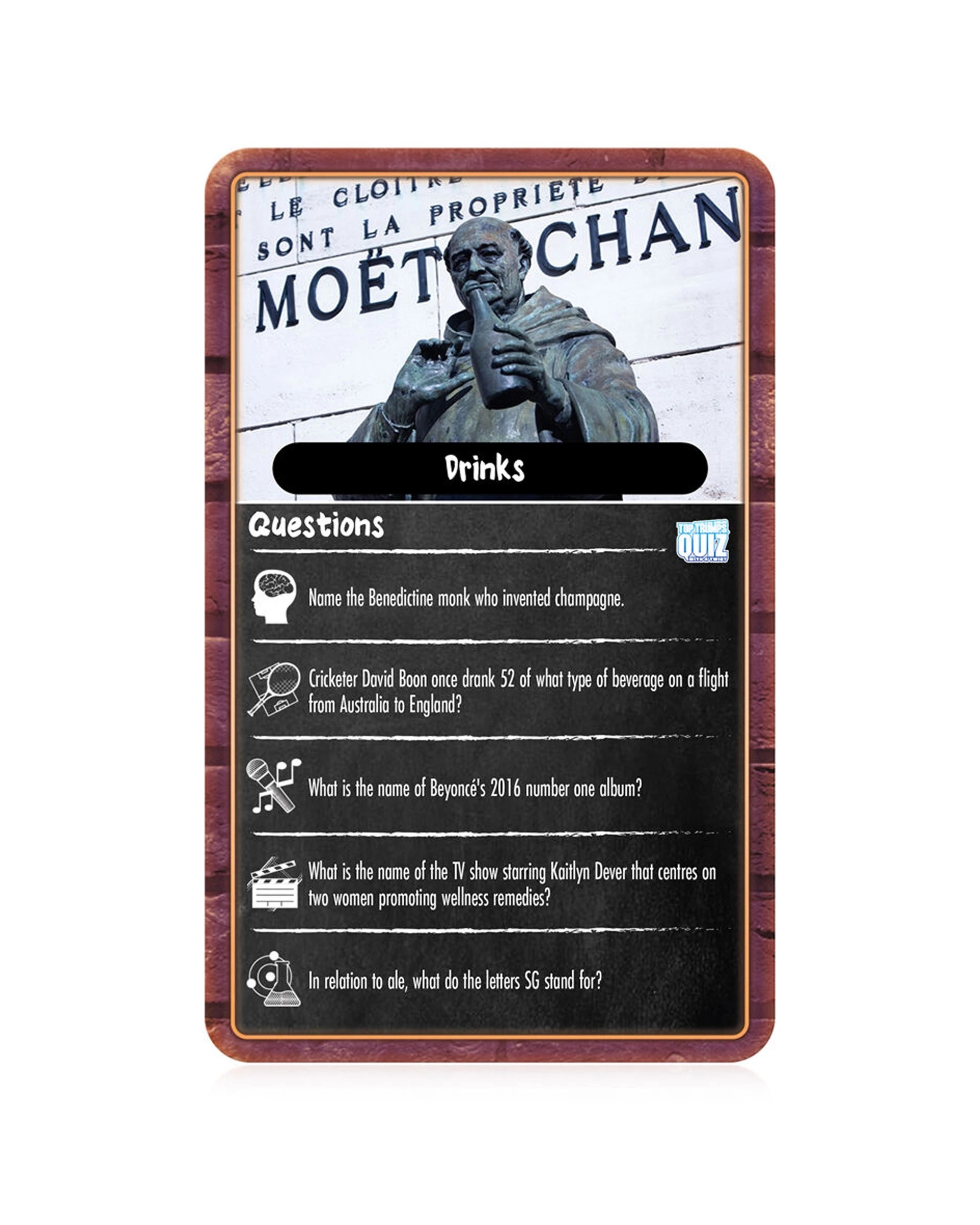 4 TOP TRUMPS Party Edition Family Friends Trivia Card Quiz Game - Multi, 4 of 8