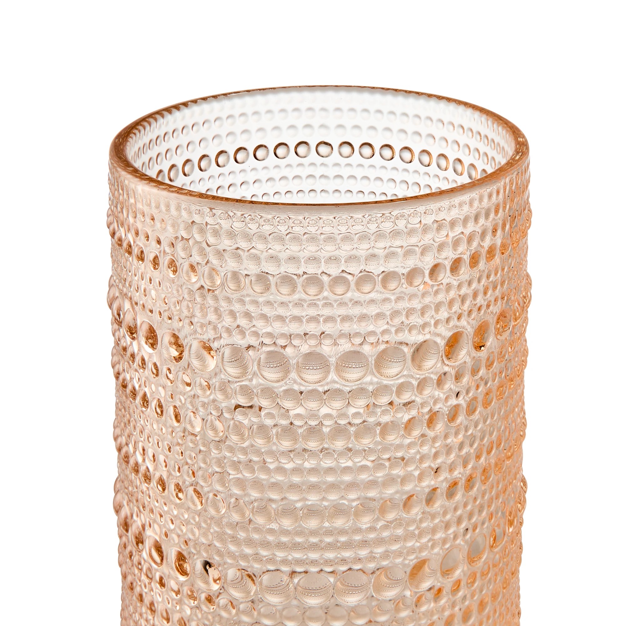 4 6 Amber Pearl Highball Glasses, 4 of 6