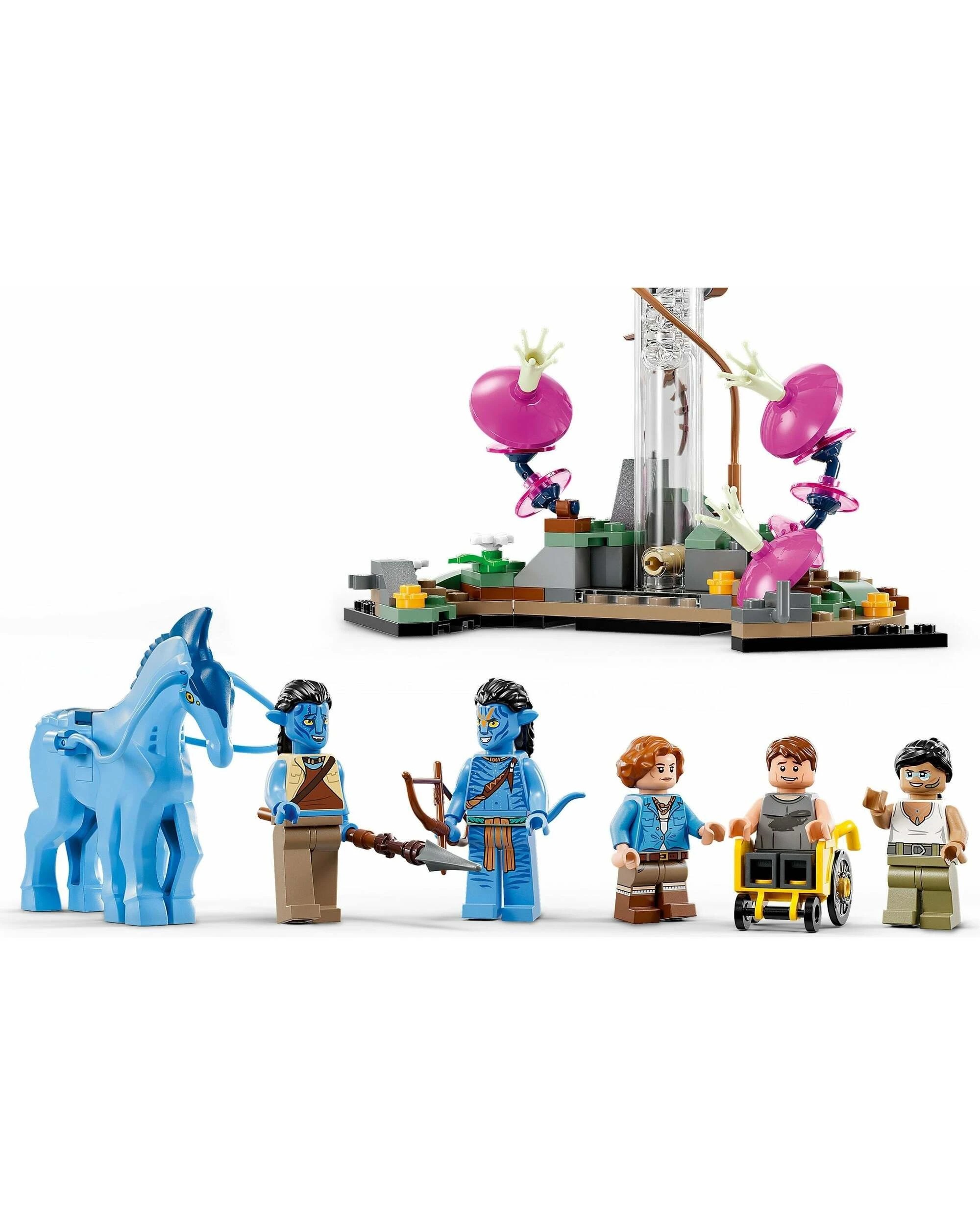 3 LEGO Avatar 75573 Floating Mountains: Site 26 & RDA Samson, 3 of 5