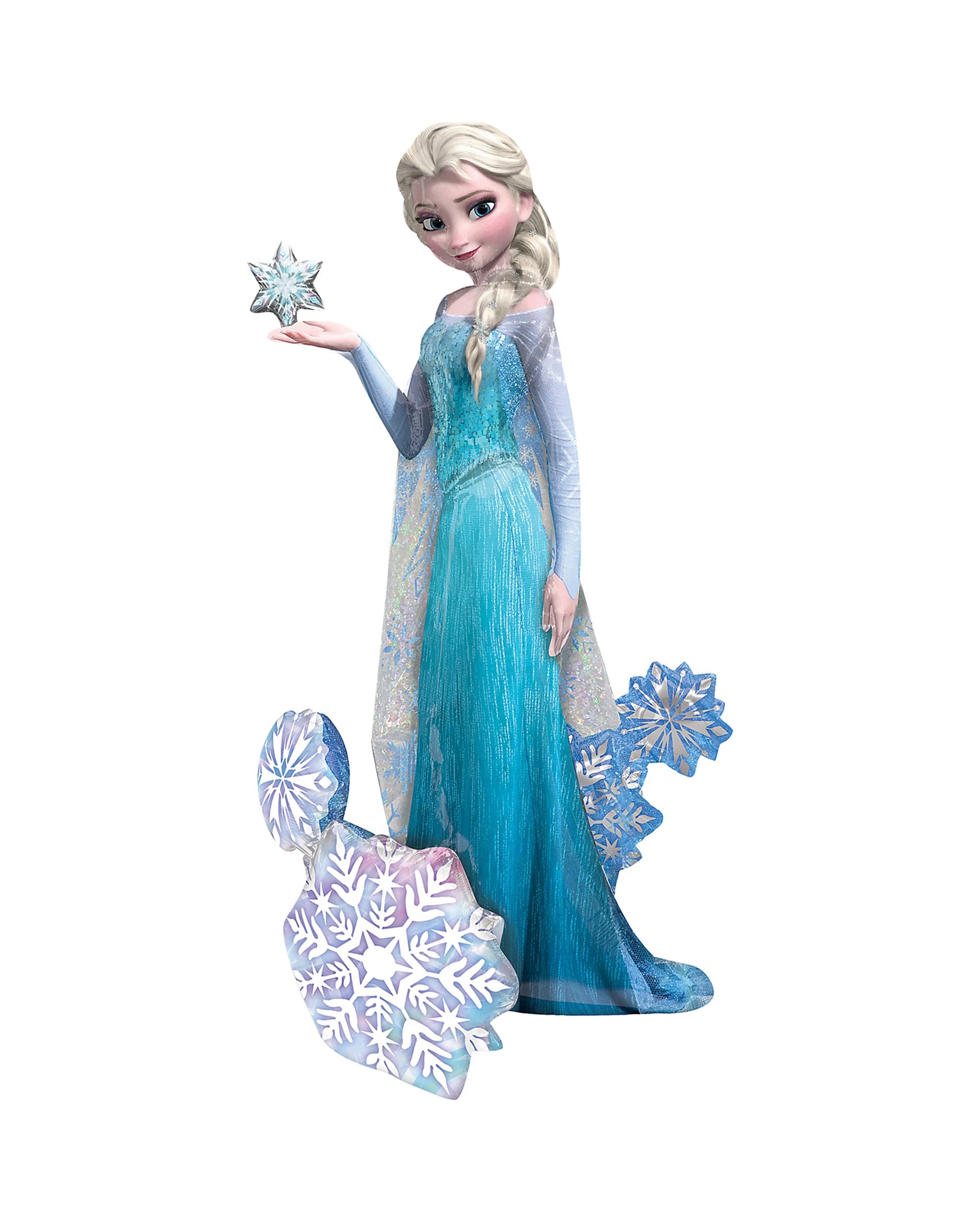1 Disney Frozen Elsa Airwalker Helium Balloon, 1 of 2