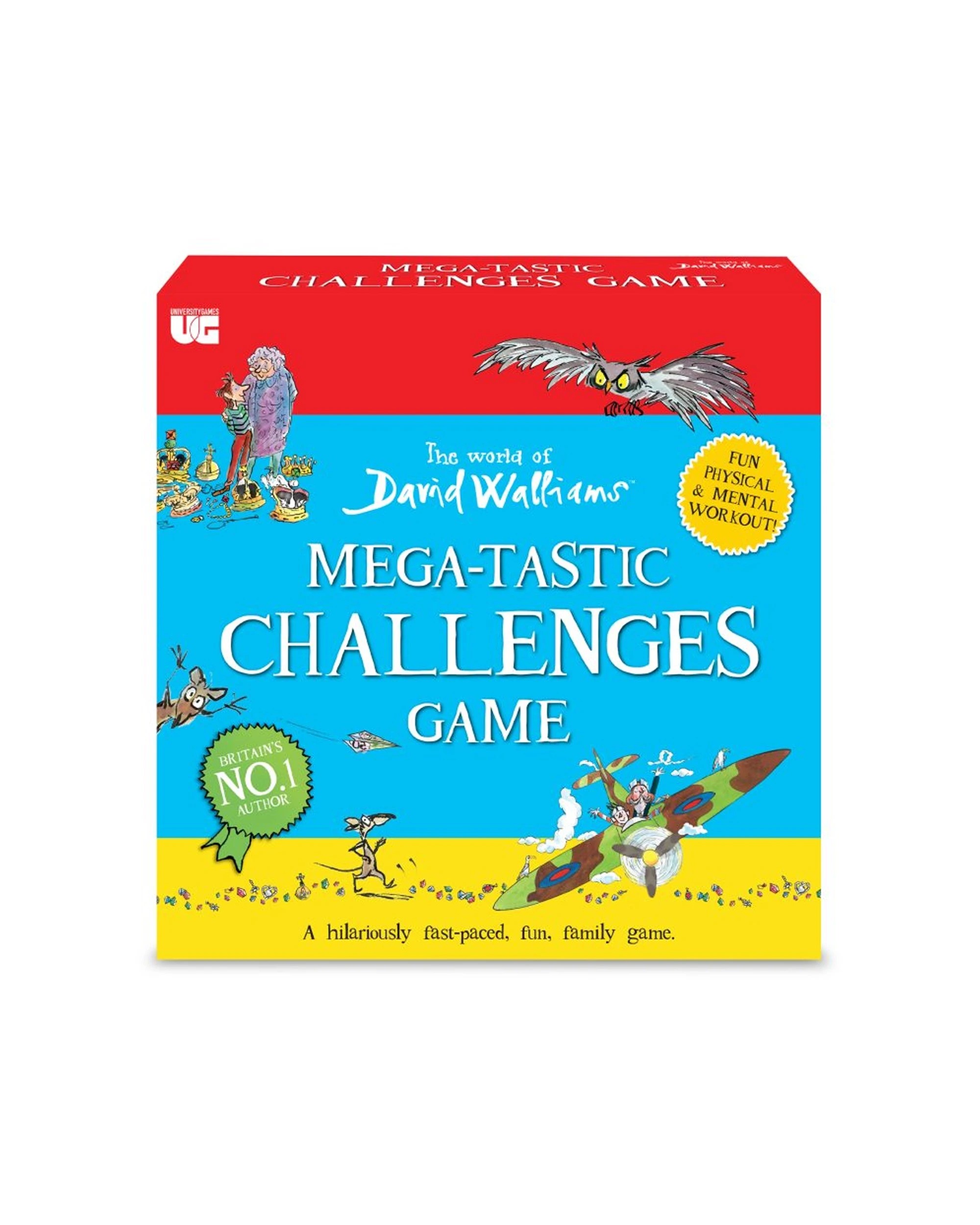 1 David Walliams Mega-Tastic Challenges Board Game - Multi, 1 of 3