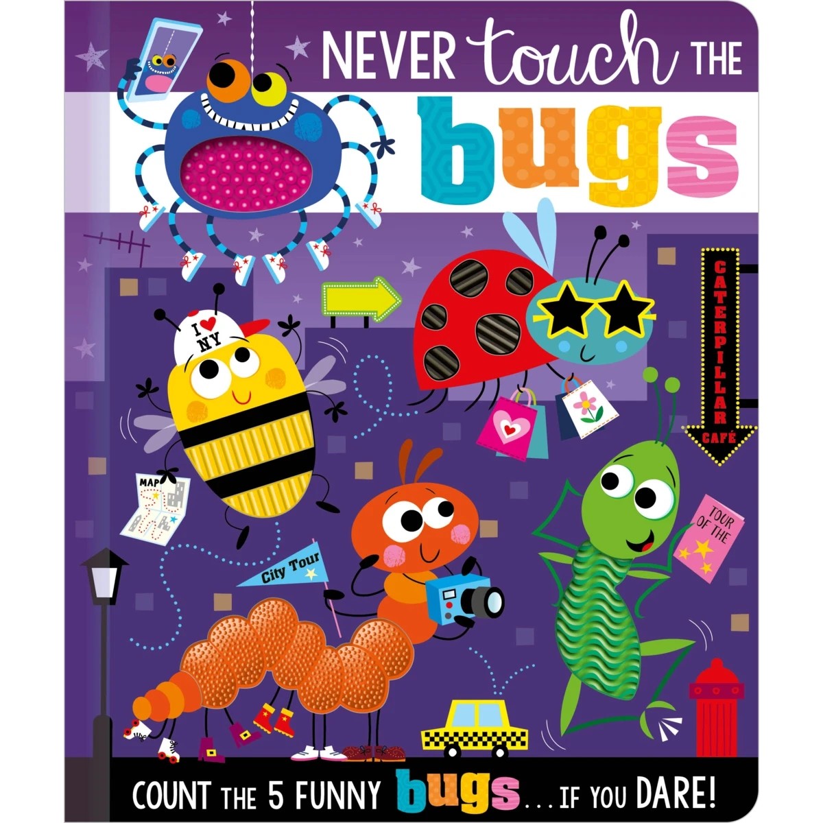 1 Never Touch The Bugs - Board Book, 1 of 2
