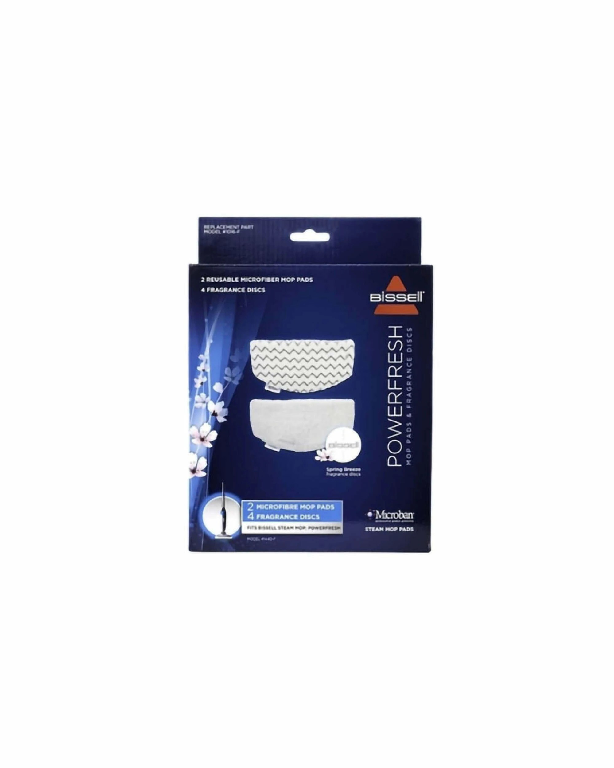 1 Bissell Powerfresh Steam Mop Replacement Pads 1016F - White, 1 of 1